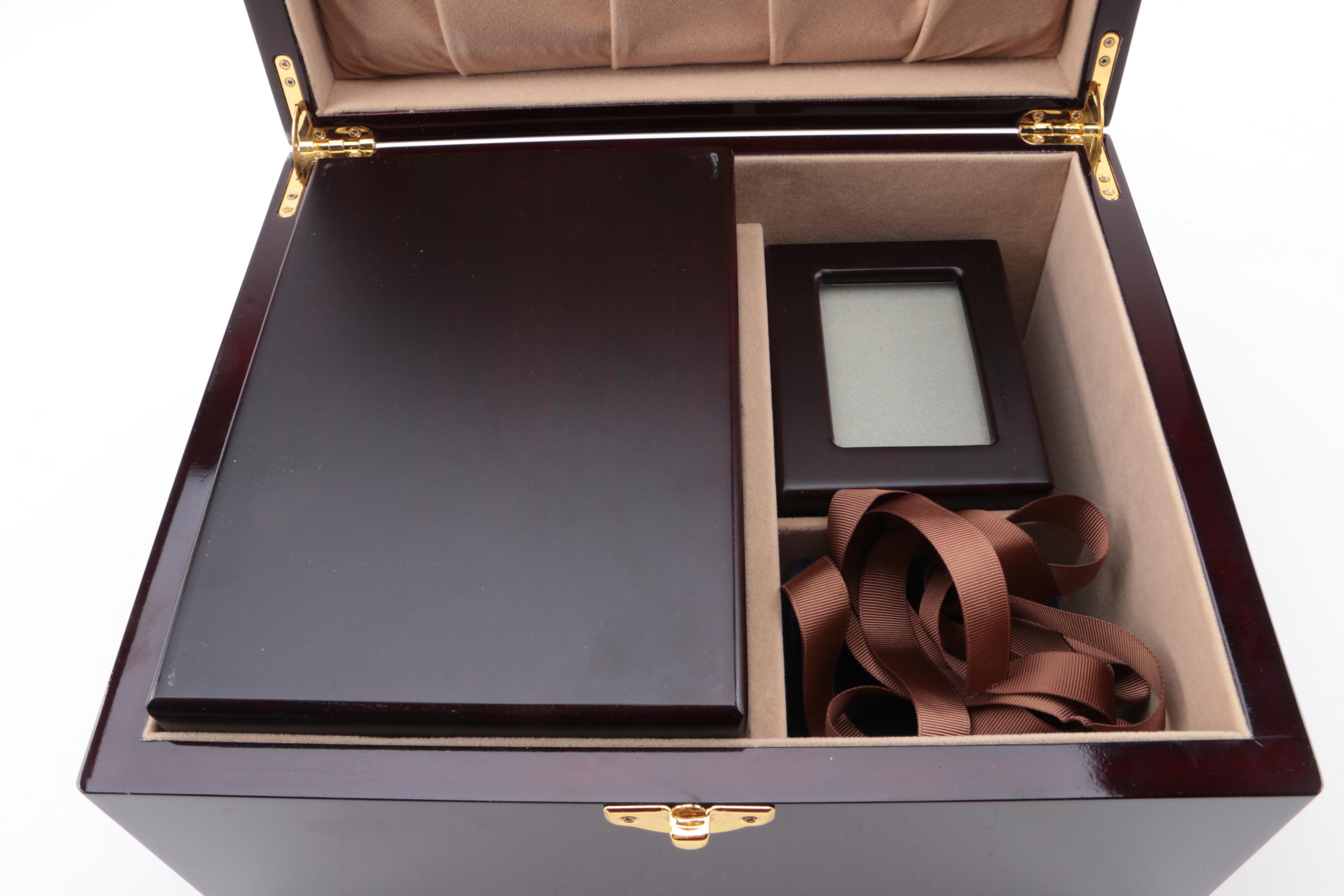 Neptune Society Funerary Cremation Box