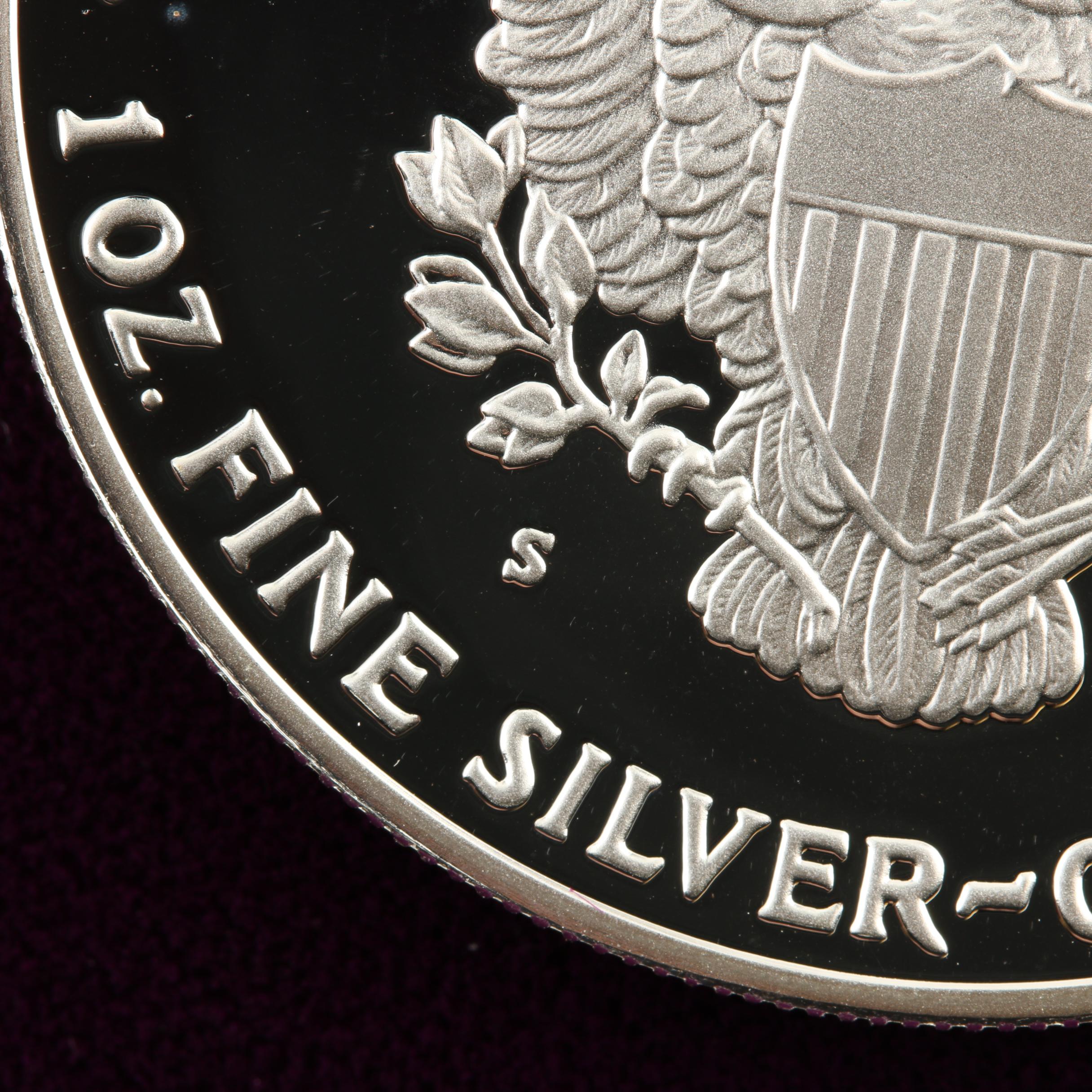 1989-S Walking Liberty Silver Eagle Proof Bullion Coin