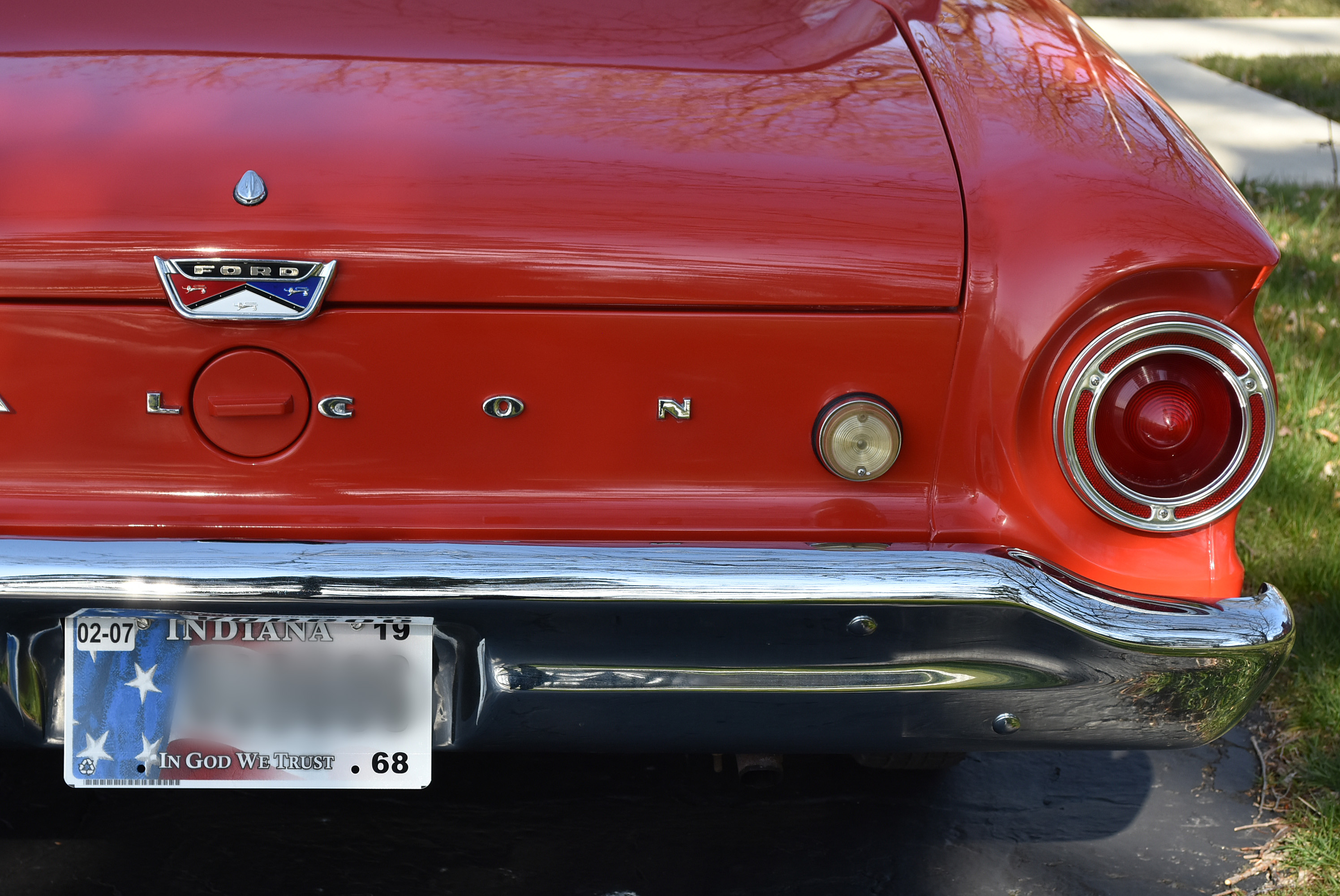 1961 Ford Falcon Futura Sedan in Monte Carlo Red