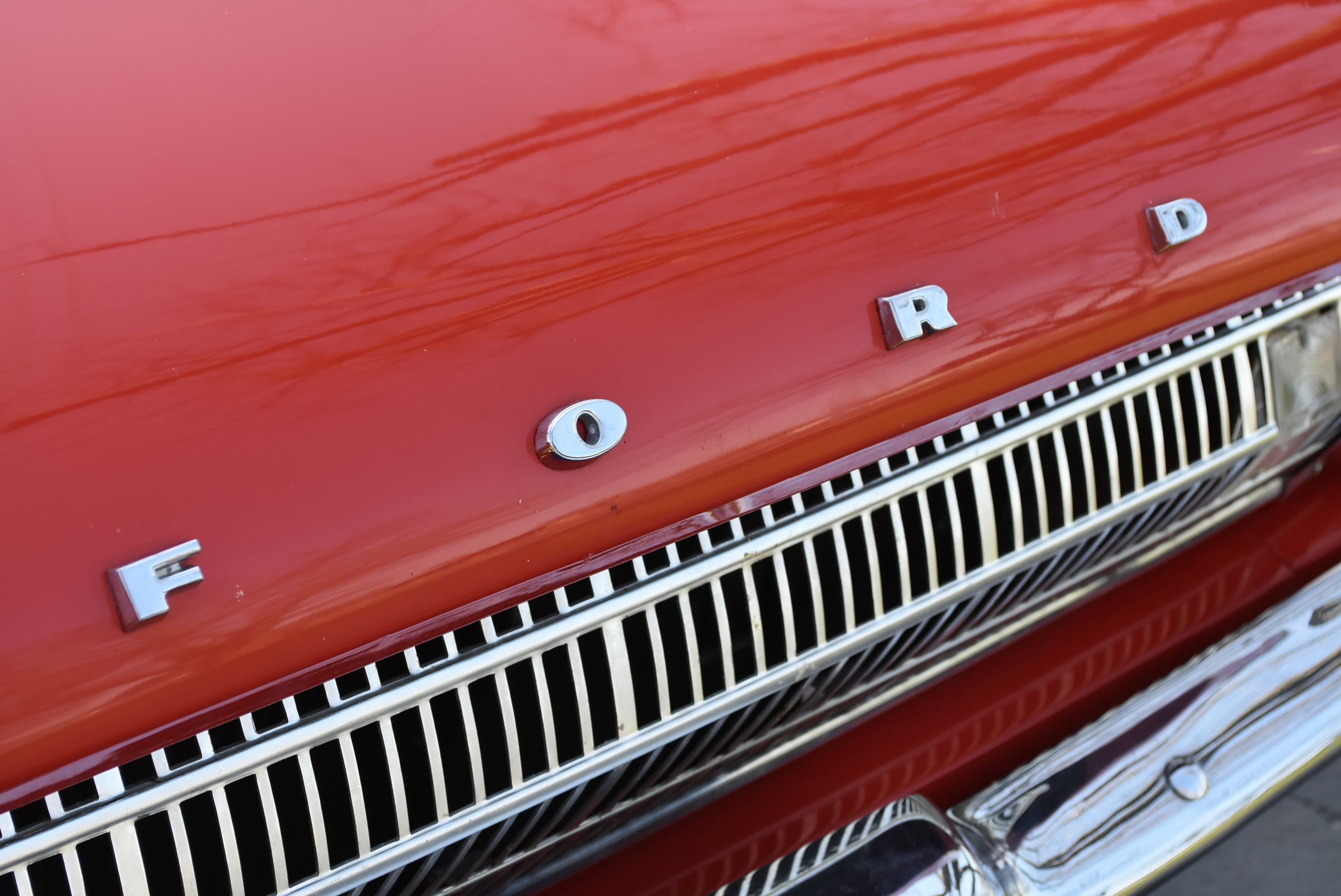 1961 Ford Falcon Futura Sedan in Monte Carlo Red
