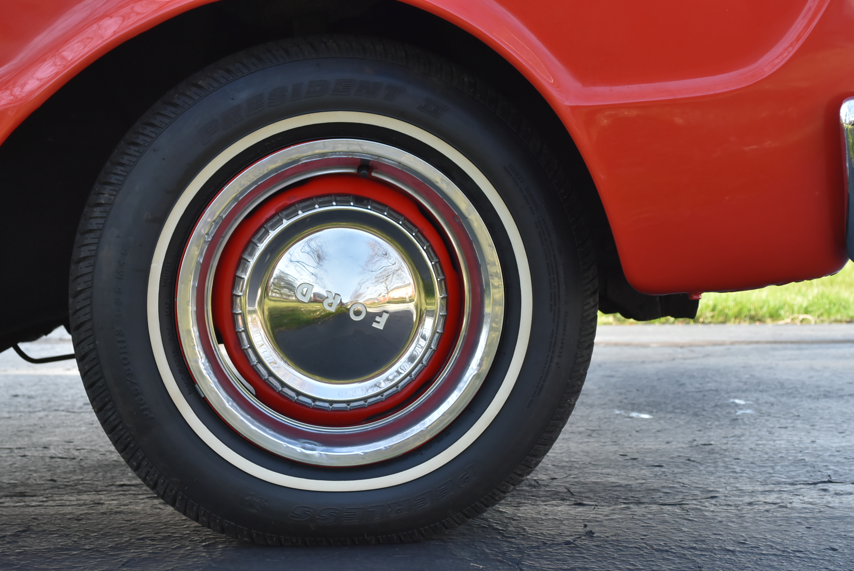 1961 Ford Falcon Futura Sedan in Monte Carlo Red