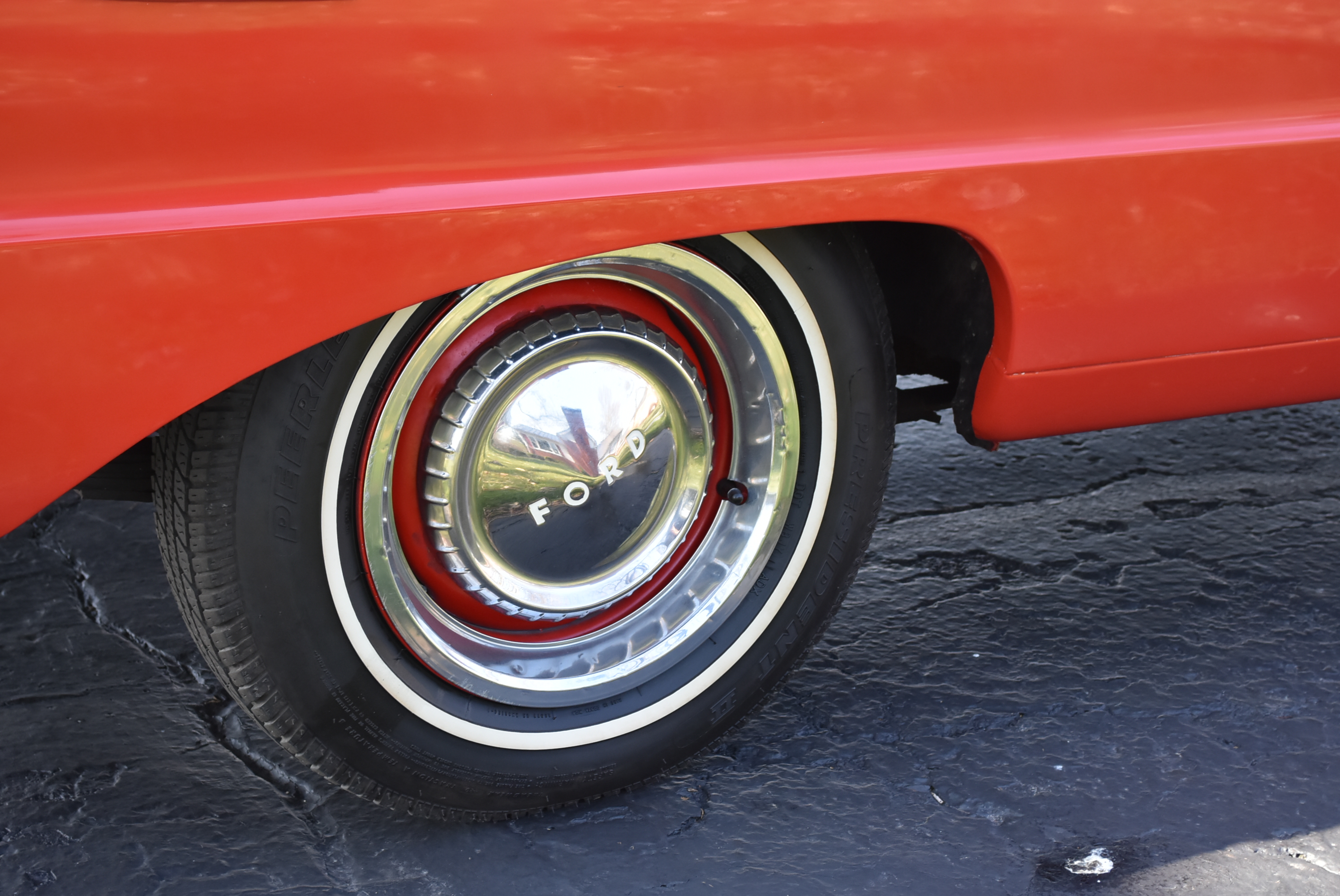 1961 Ford Falcon Futura Sedan in Monte Carlo Red