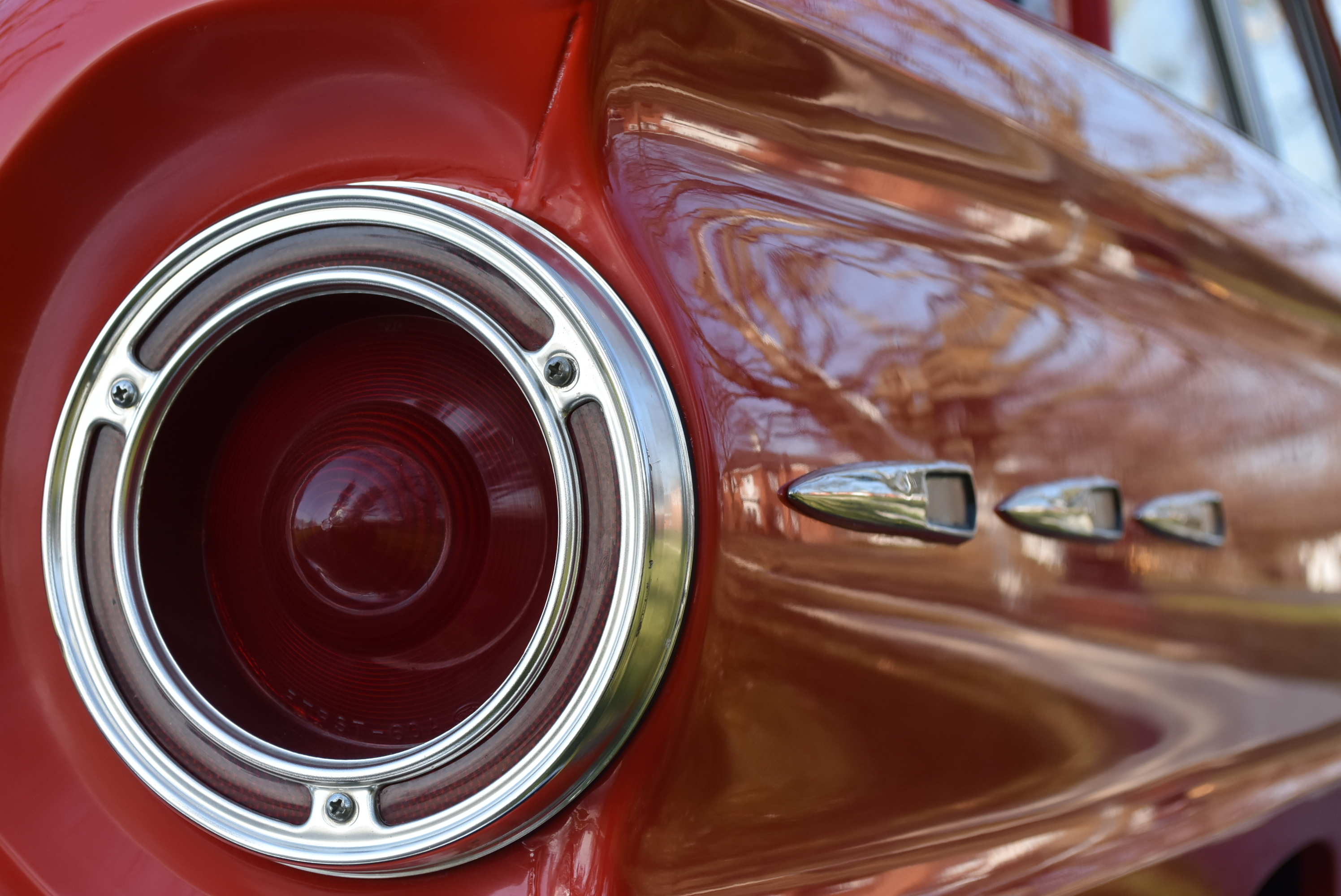 1961 Ford Falcon Futura Sedan in Monte Carlo Red