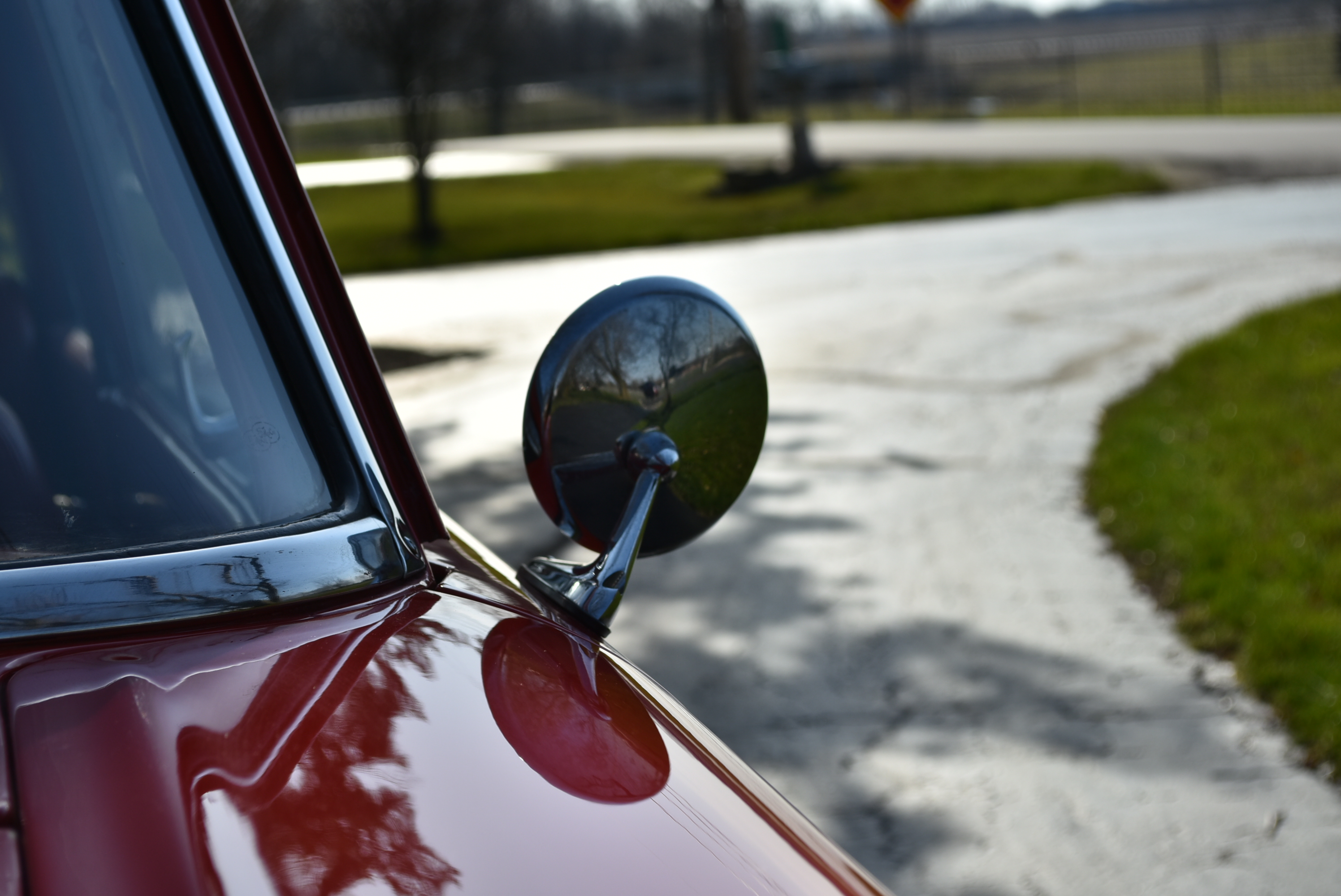 1961 Ford Falcon Futura Sedan in Monte Carlo Red