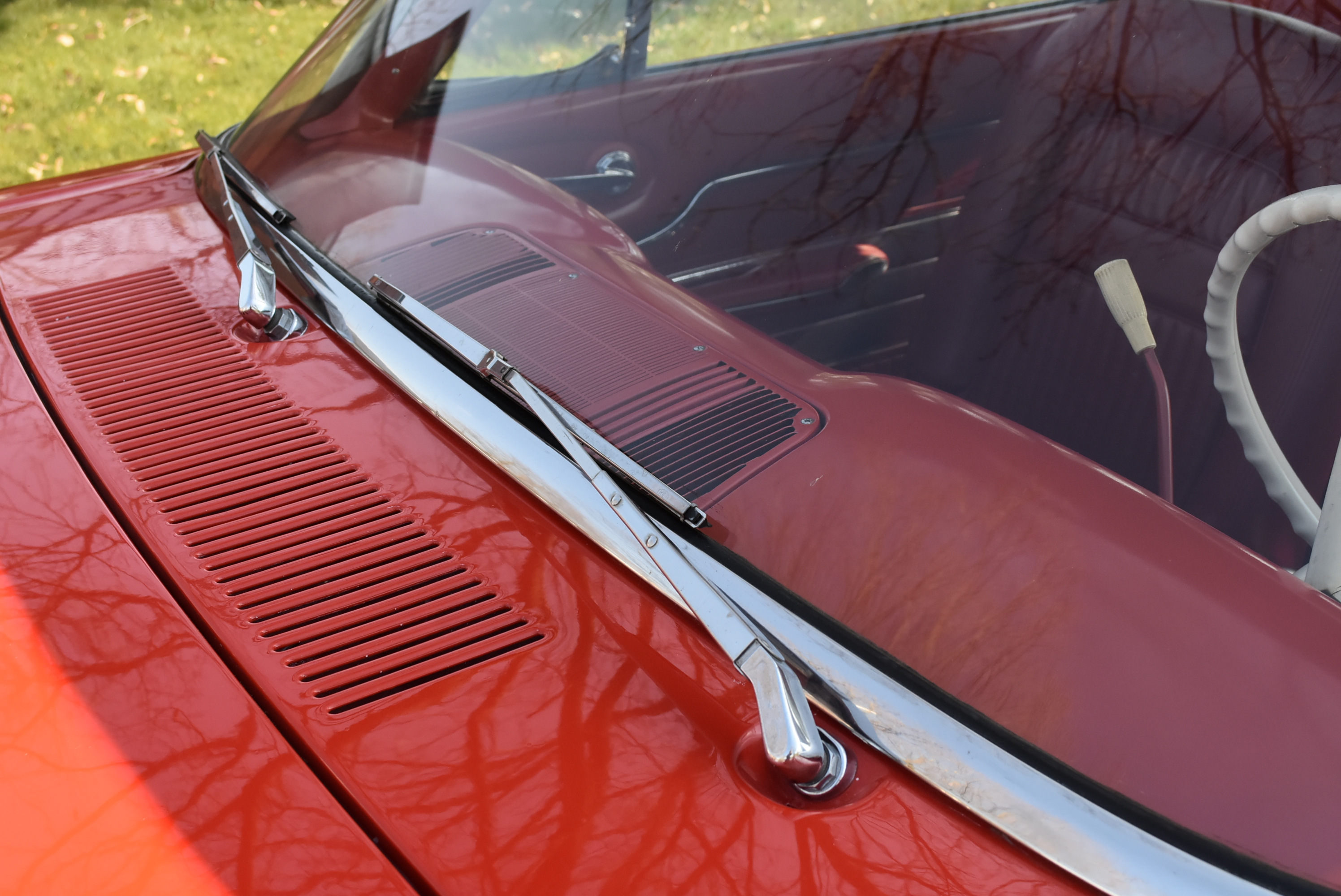 1961 Ford Falcon Futura Sedan in Monte Carlo Red