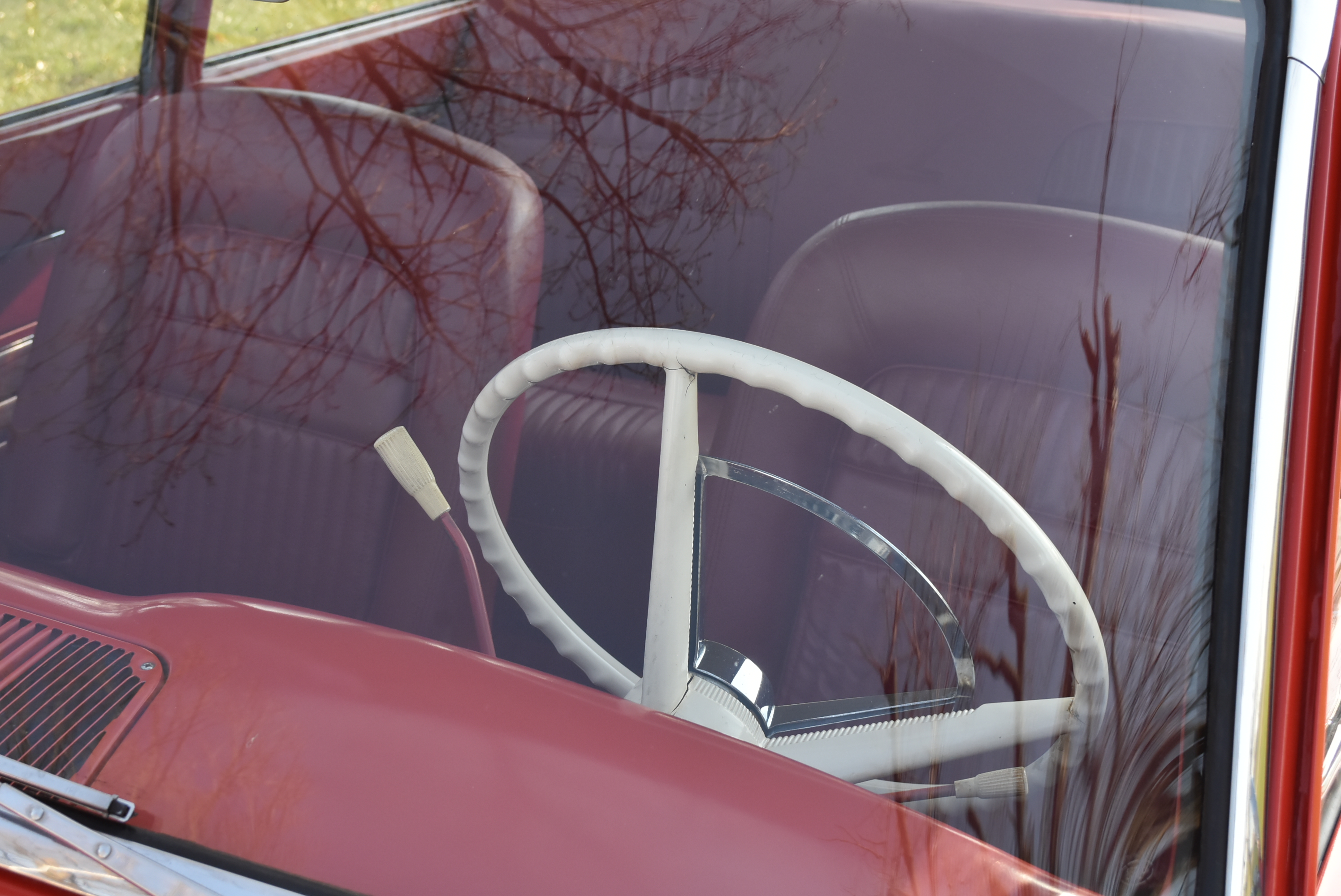 1961 Ford Falcon Futura Sedan in Monte Carlo Red