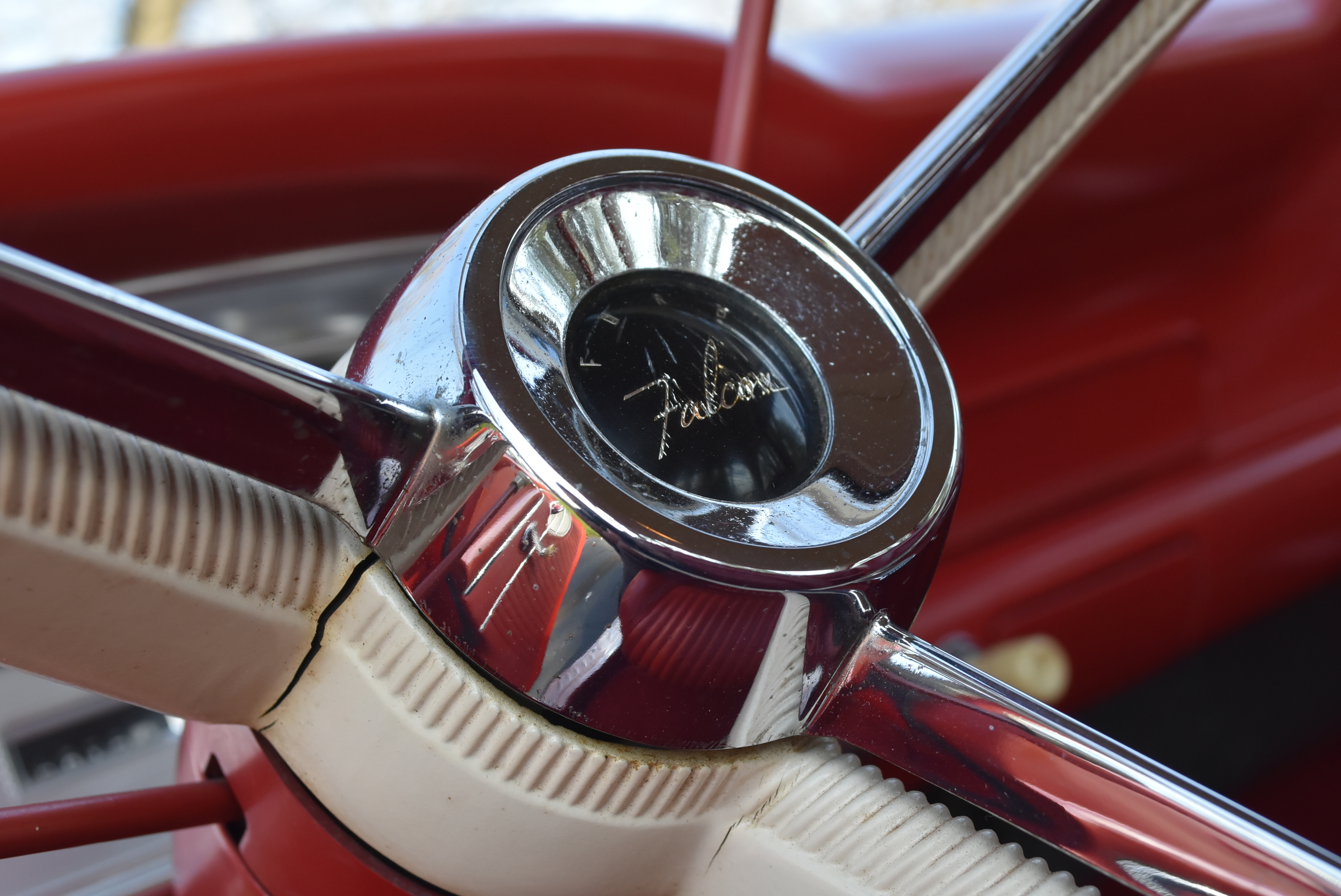 1961 Ford Falcon Futura Sedan in Monte Carlo Red