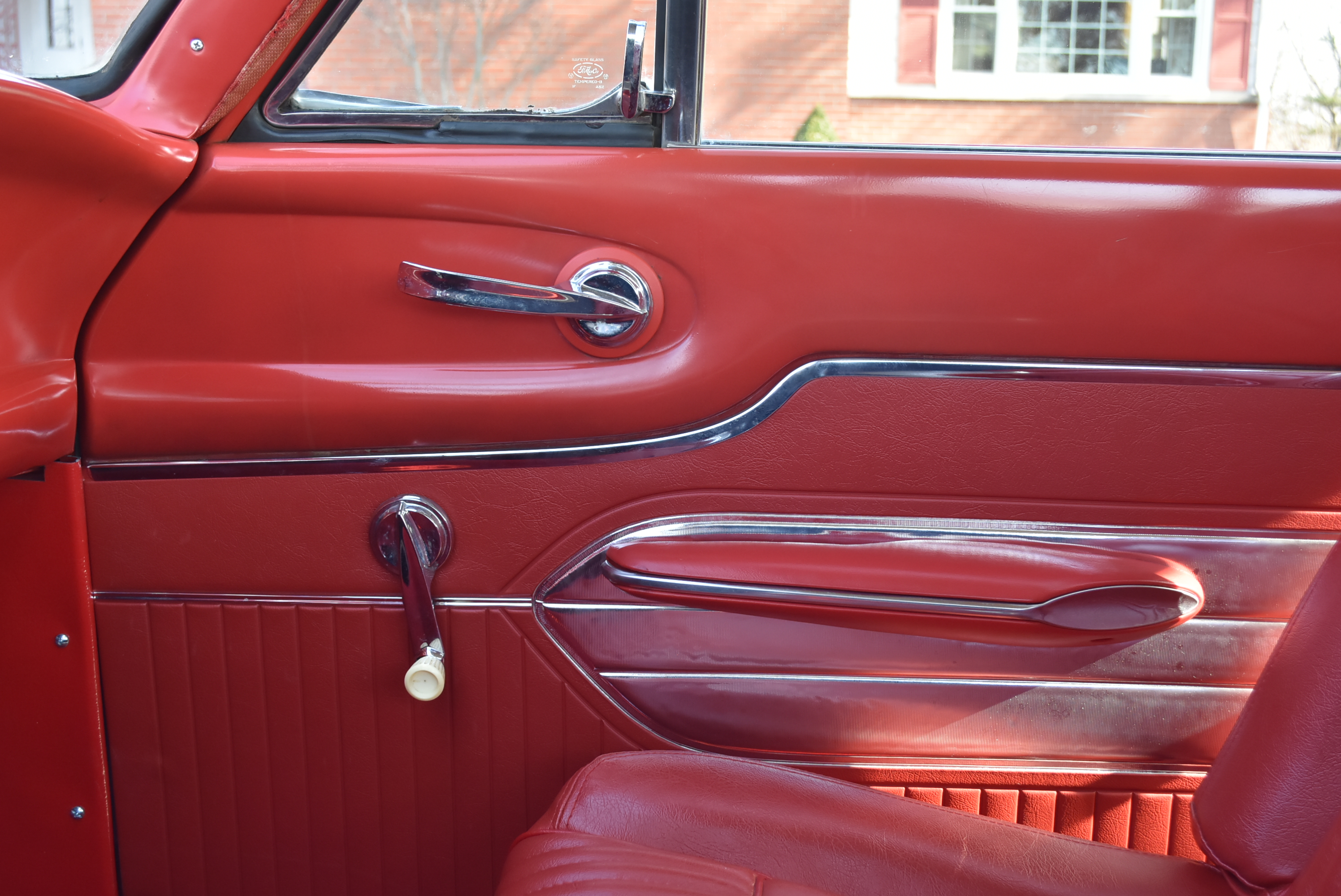 1961 Ford Falcon Futura Sedan in Monte Carlo Red