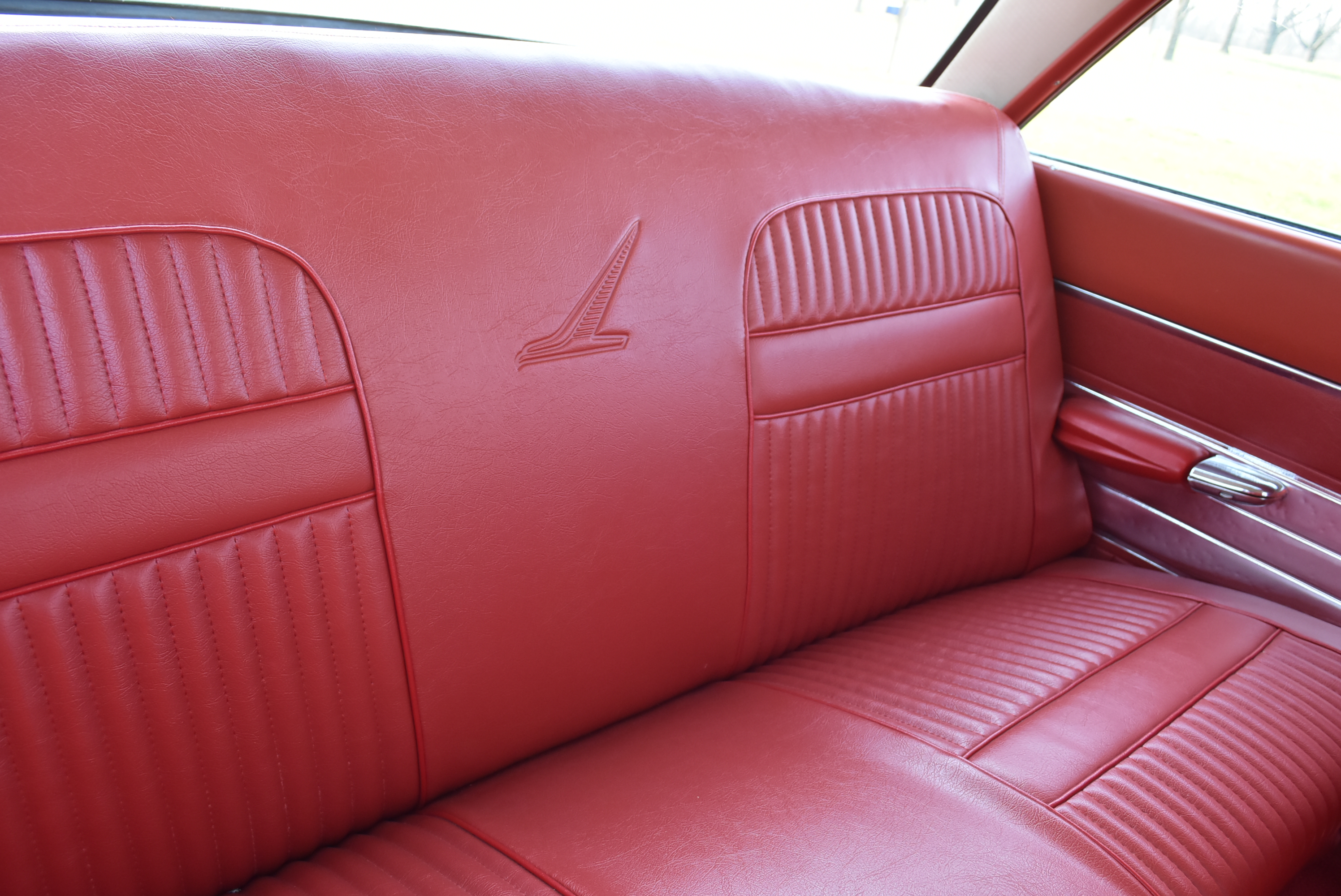 1961 Ford Falcon Futura Sedan in Monte Carlo Red