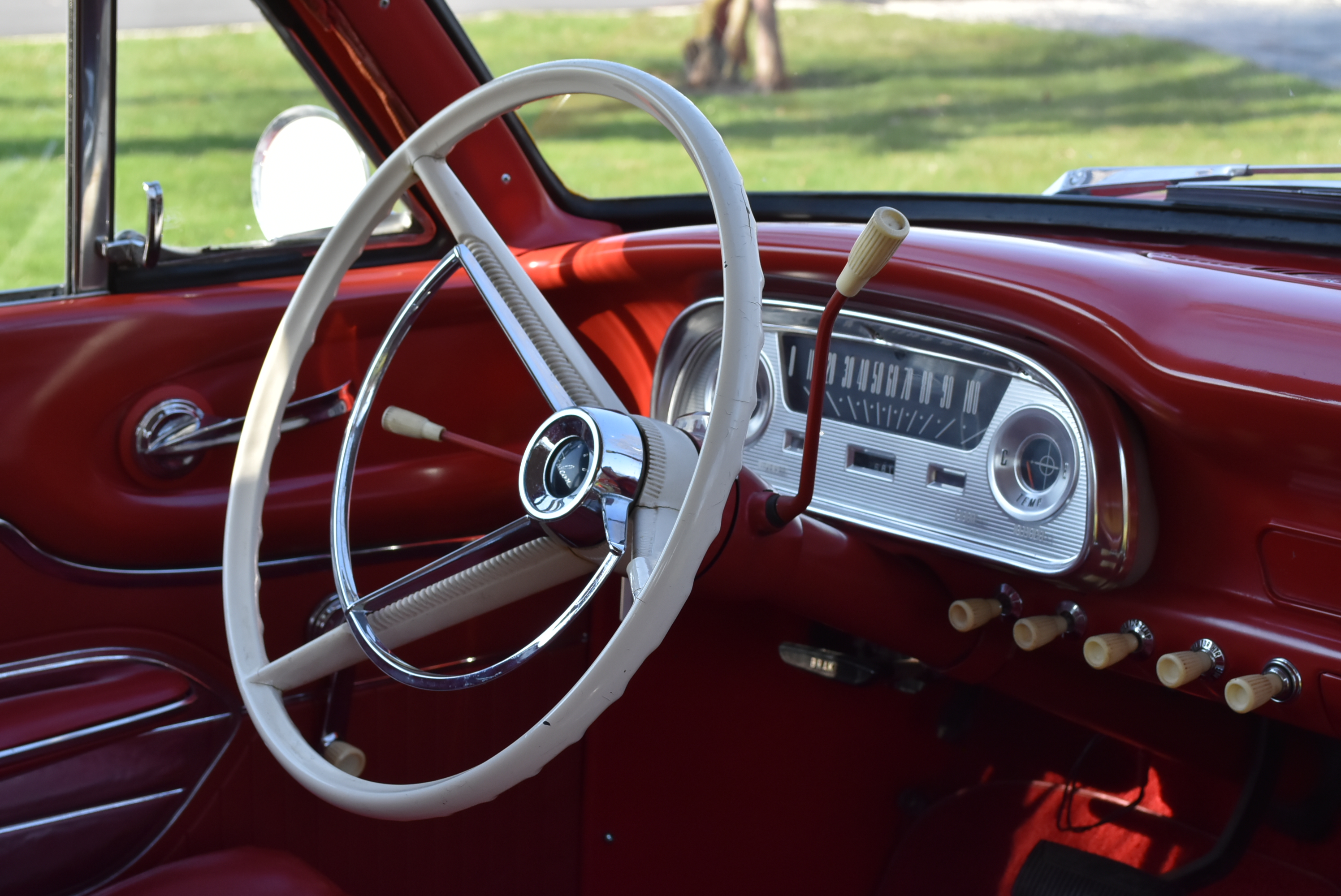 1961 Ford Falcon Futura Sedan in Monte Carlo Red