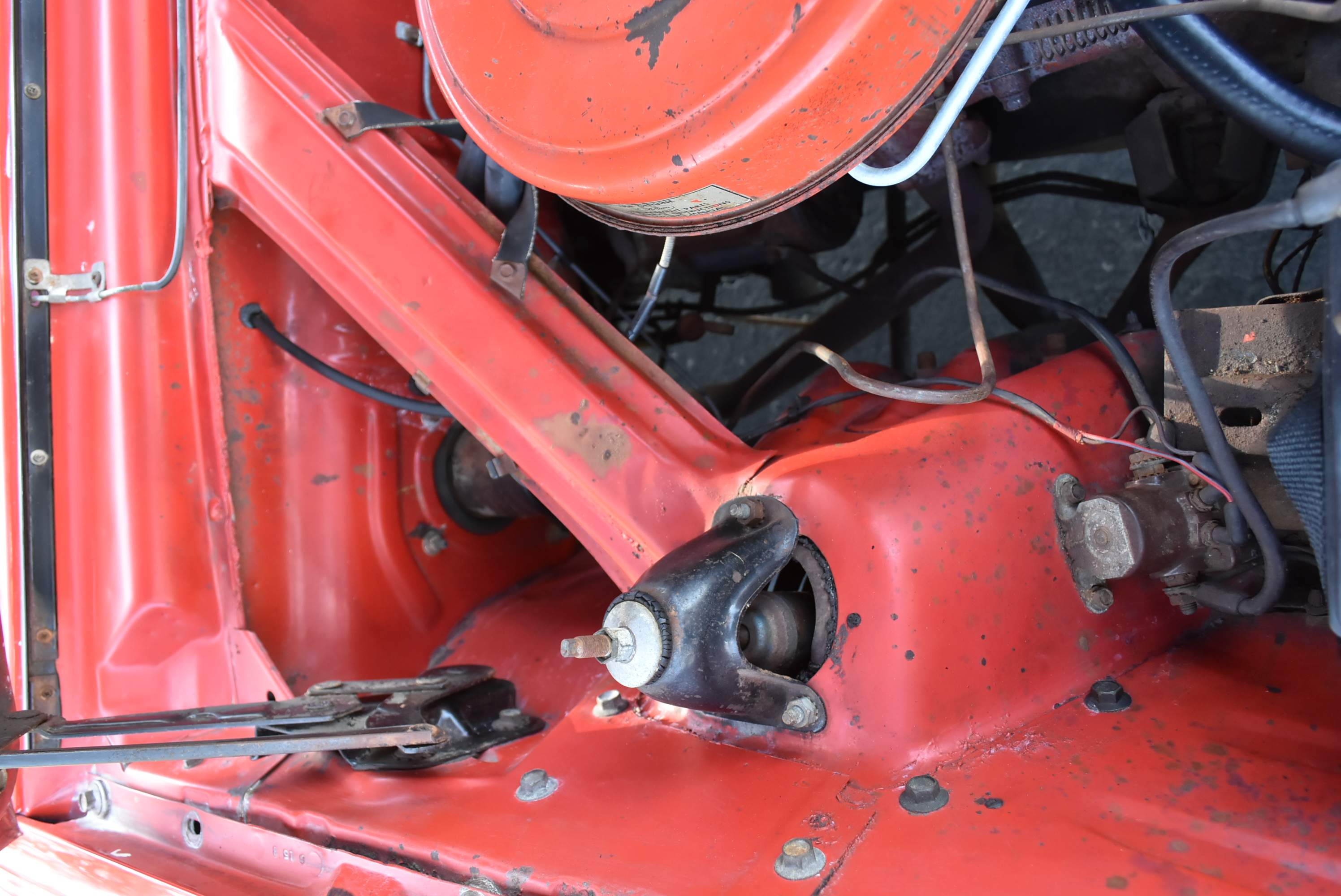 1961 Ford Falcon Futura Sedan in Monte Carlo Red
