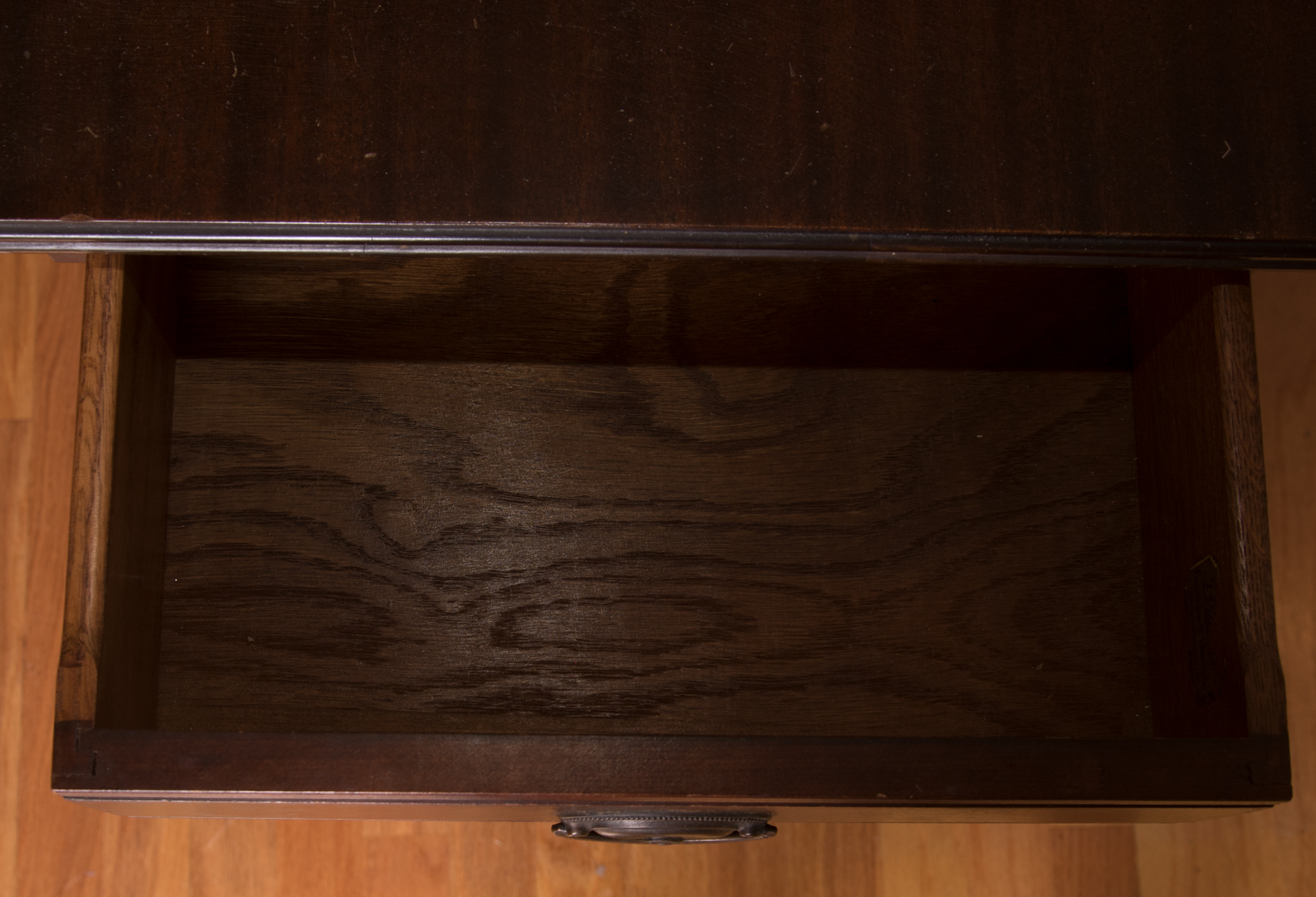 Vintage Brandt Mahogany Duncan Phyfe Drop Leaf Table