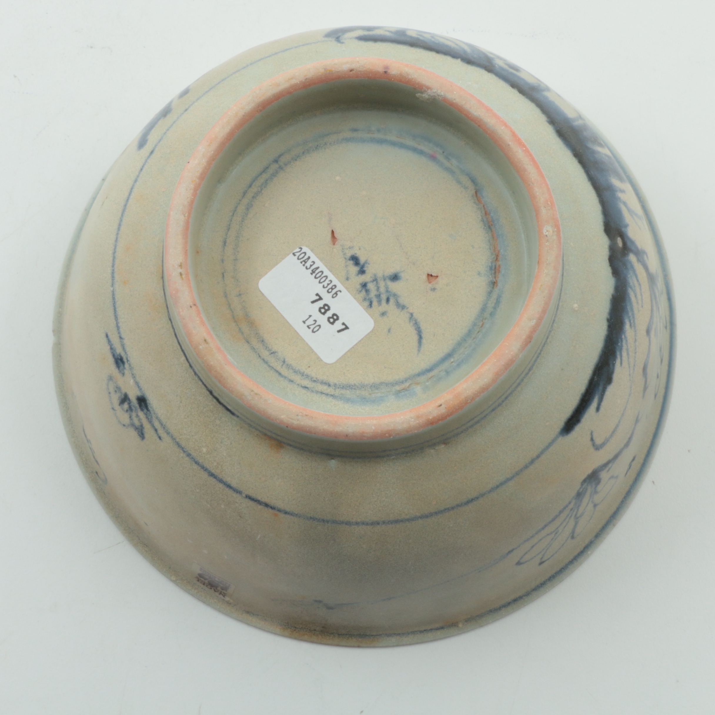 Three Circa 1822 Chinese Porcelain "Tek Sing" Shipwreck Bowls