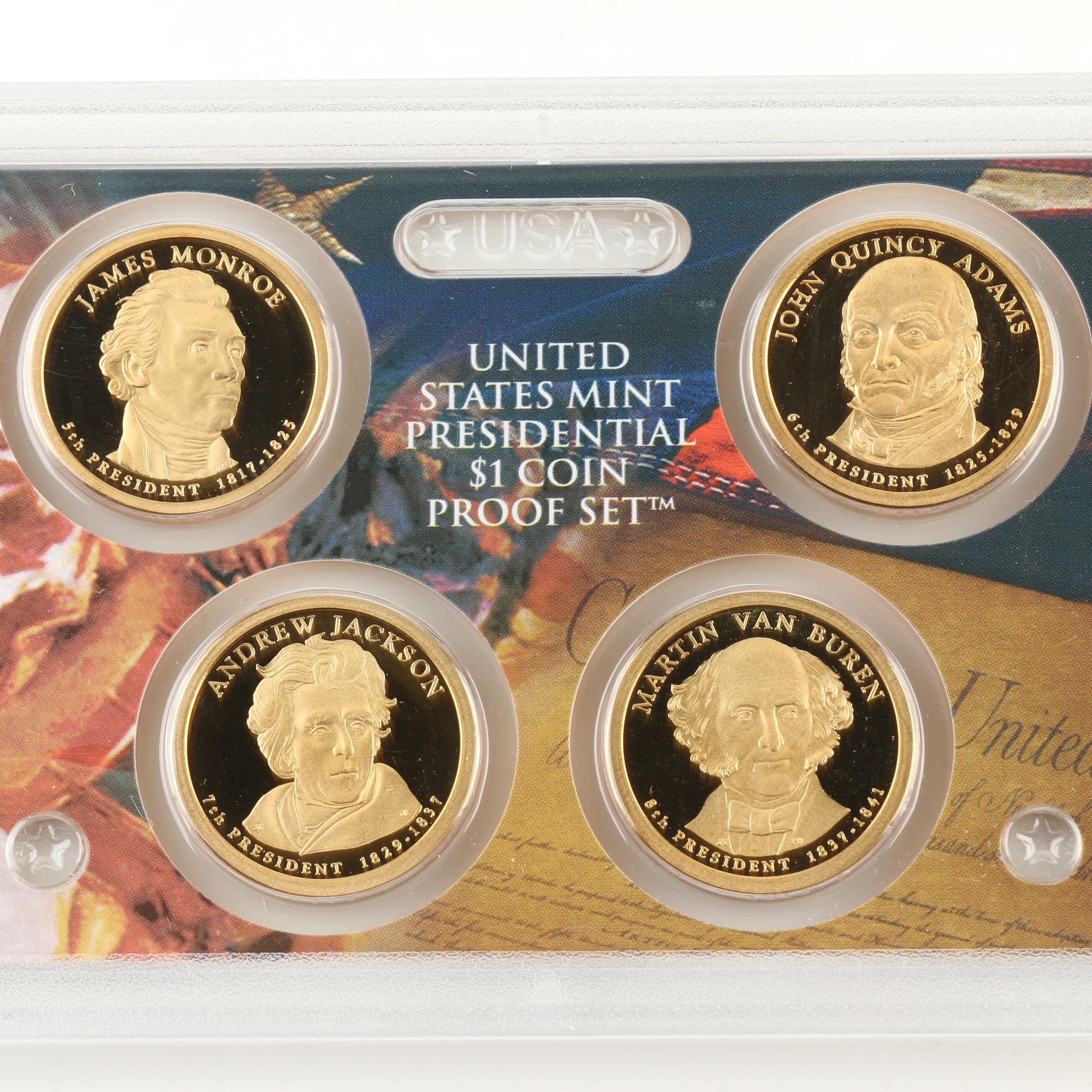 2007 and 2008 U.S. Mint Proof Sets