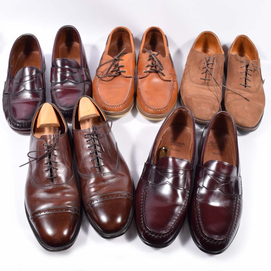 Men's Leather and Suede Shoes Featuring Cole Haan and Allen Edmonds