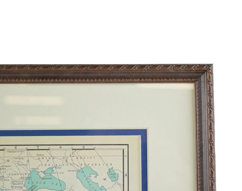 Original 1942 Map of Africa