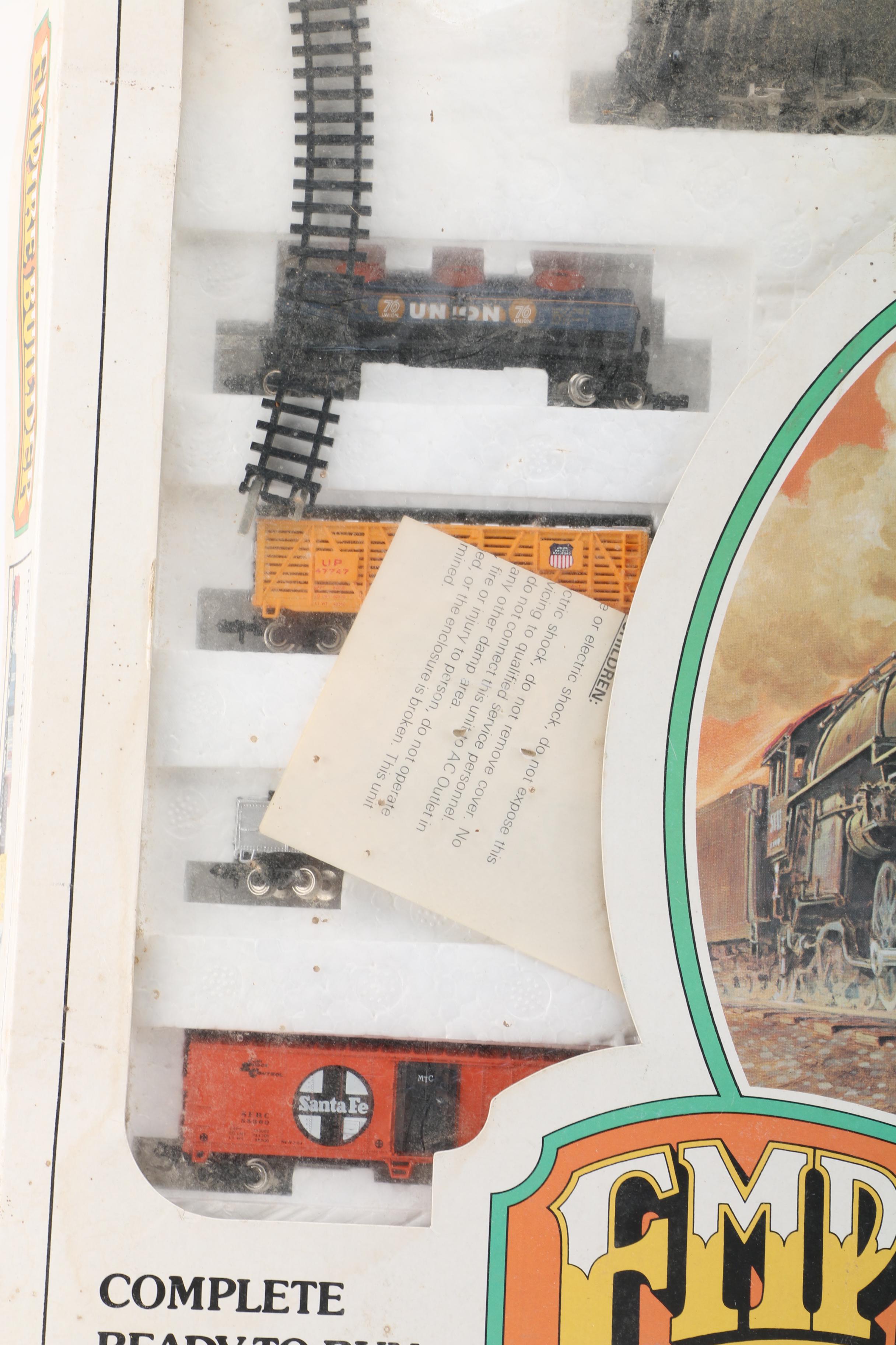 Vintage Bachmann "Empire Builder" N Scale Electric Train Set