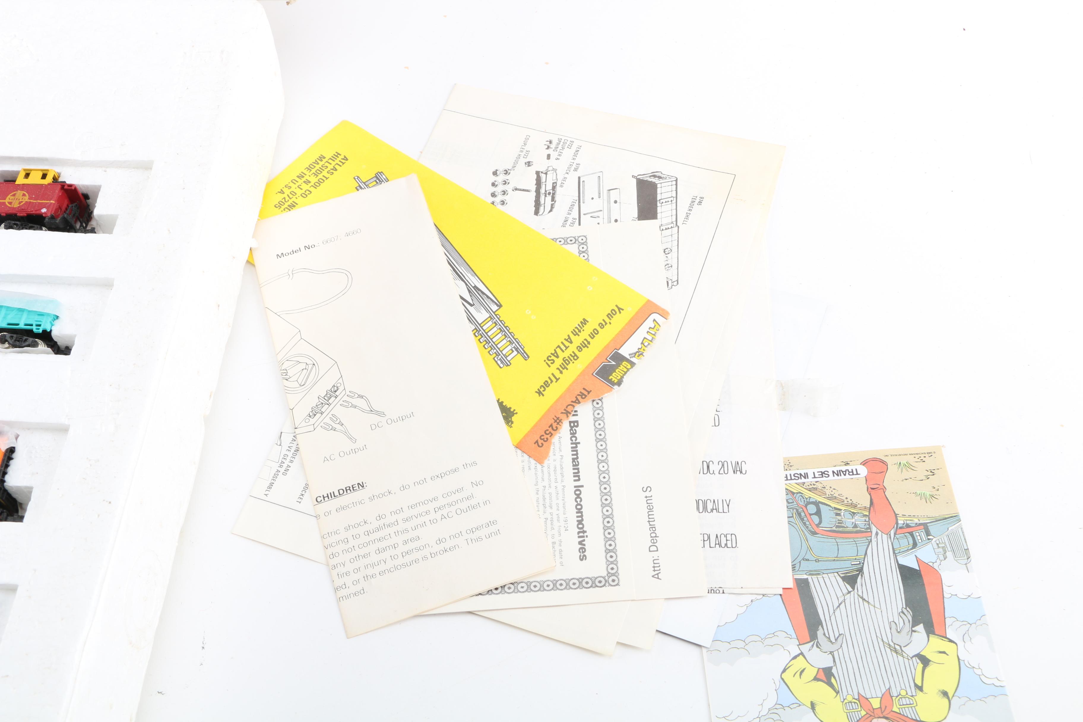 Vintage Bachmann "Empire Builder" N Scale Electric Train Set