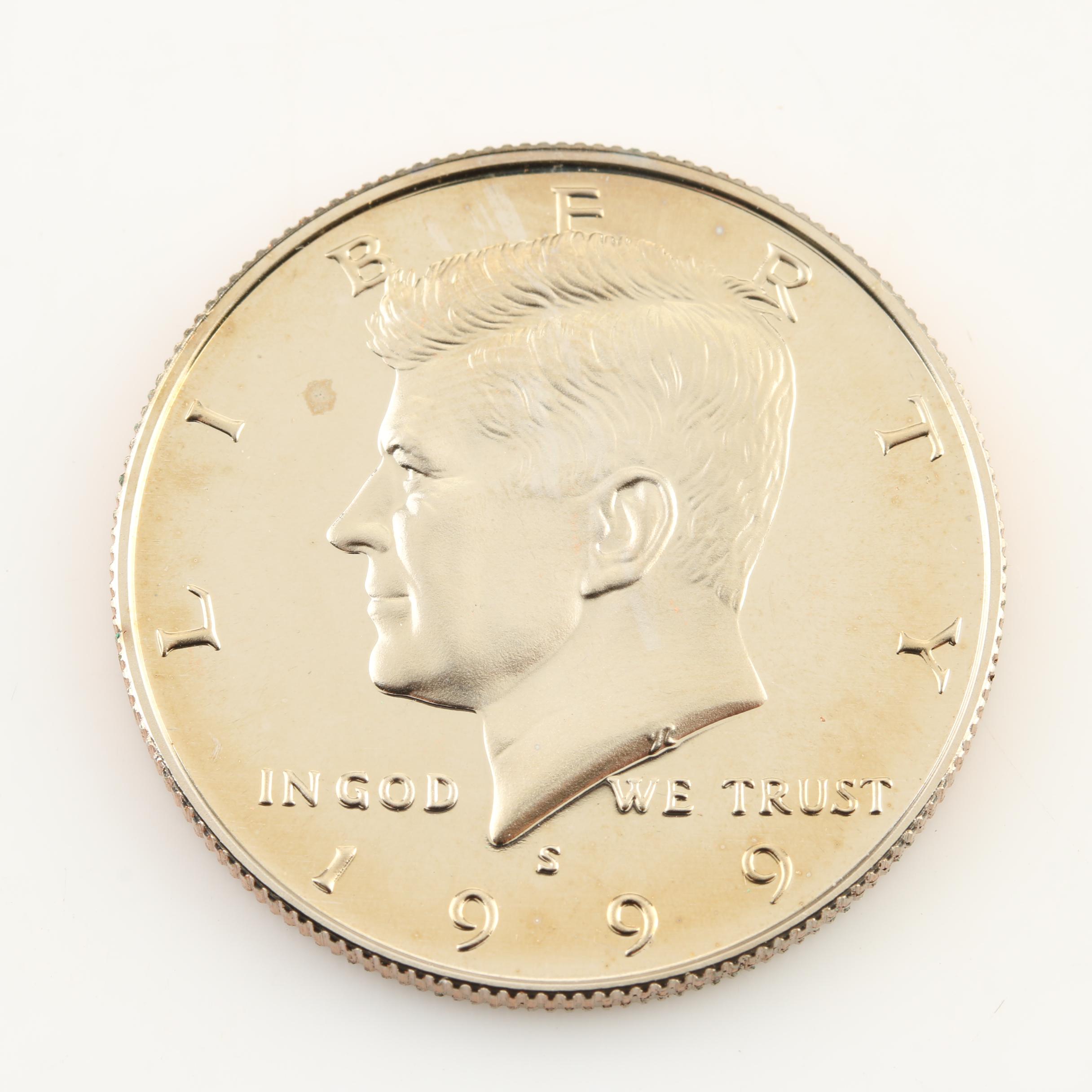 Dansco Album of Kennedy Half Dollars