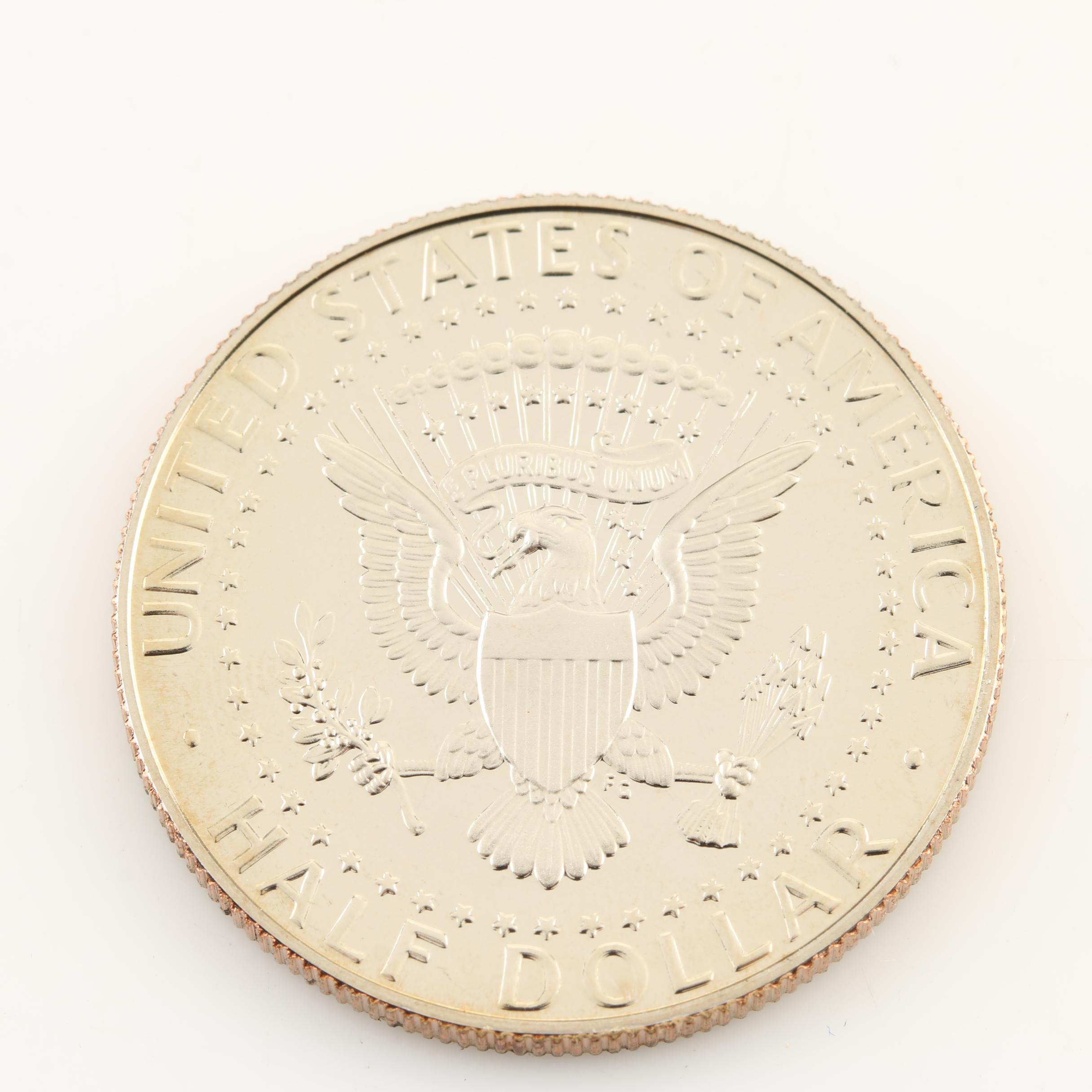 Dansco Album of Kennedy Half Dollars