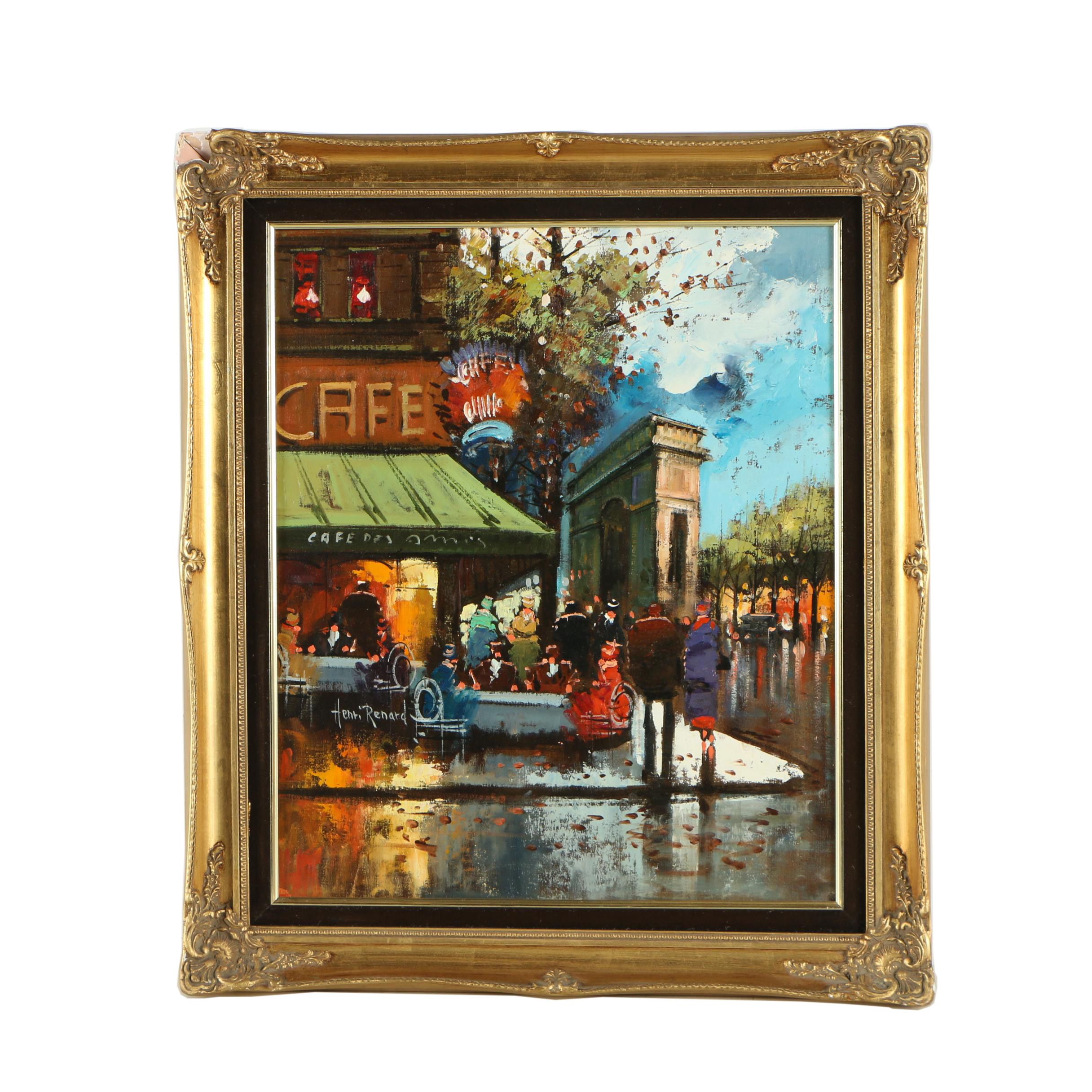 Henri Renard Oil Painting