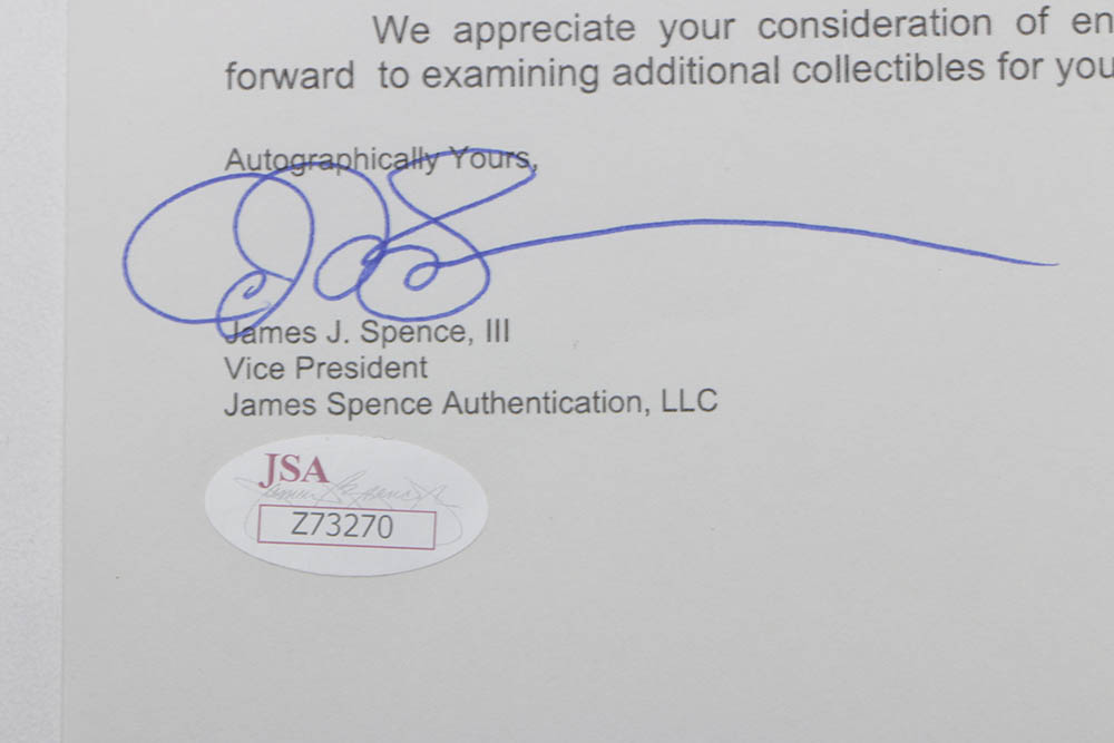 William Paca Manuscript Letter Signed March 4, 1783