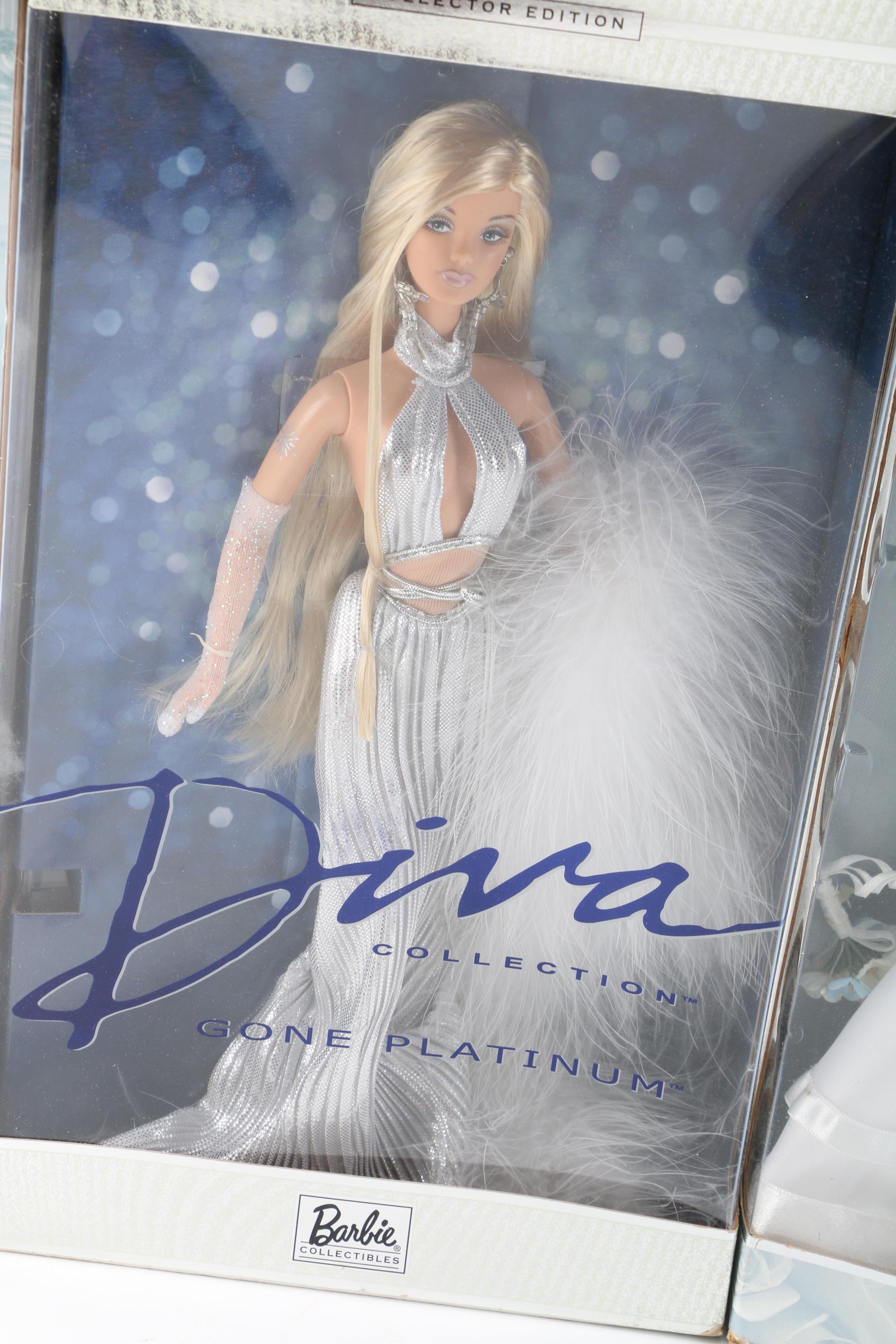 Mattel Collector Edition Barbie Dolls Featuring "Marilyn"