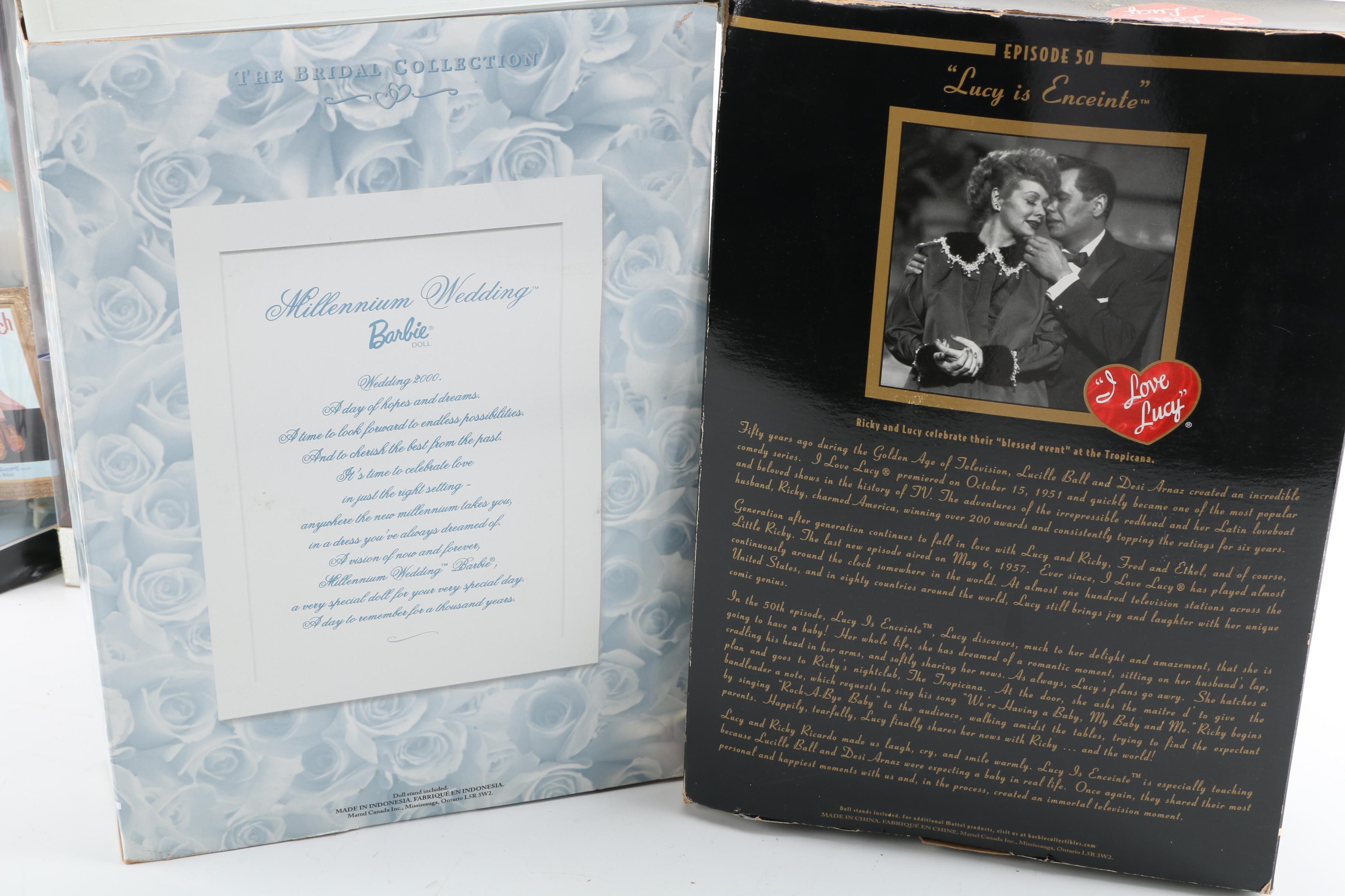 Mattel Collector Edition Barbie Dolls Featuring "Marilyn"