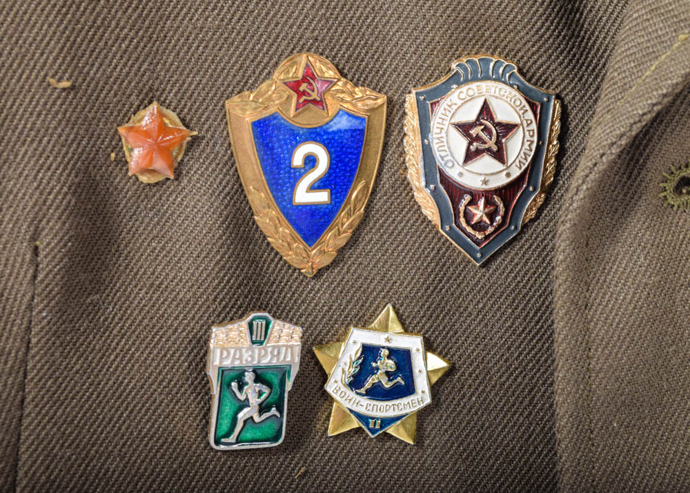 Vintage Soviet Army Jacket