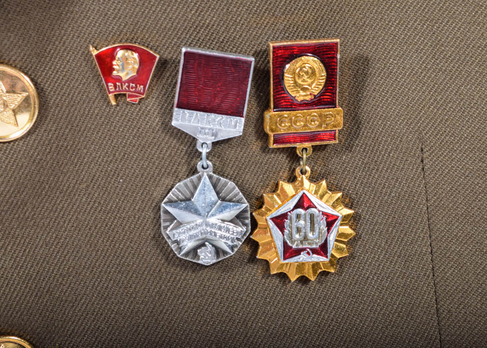 Vintage Soviet Army Jacket