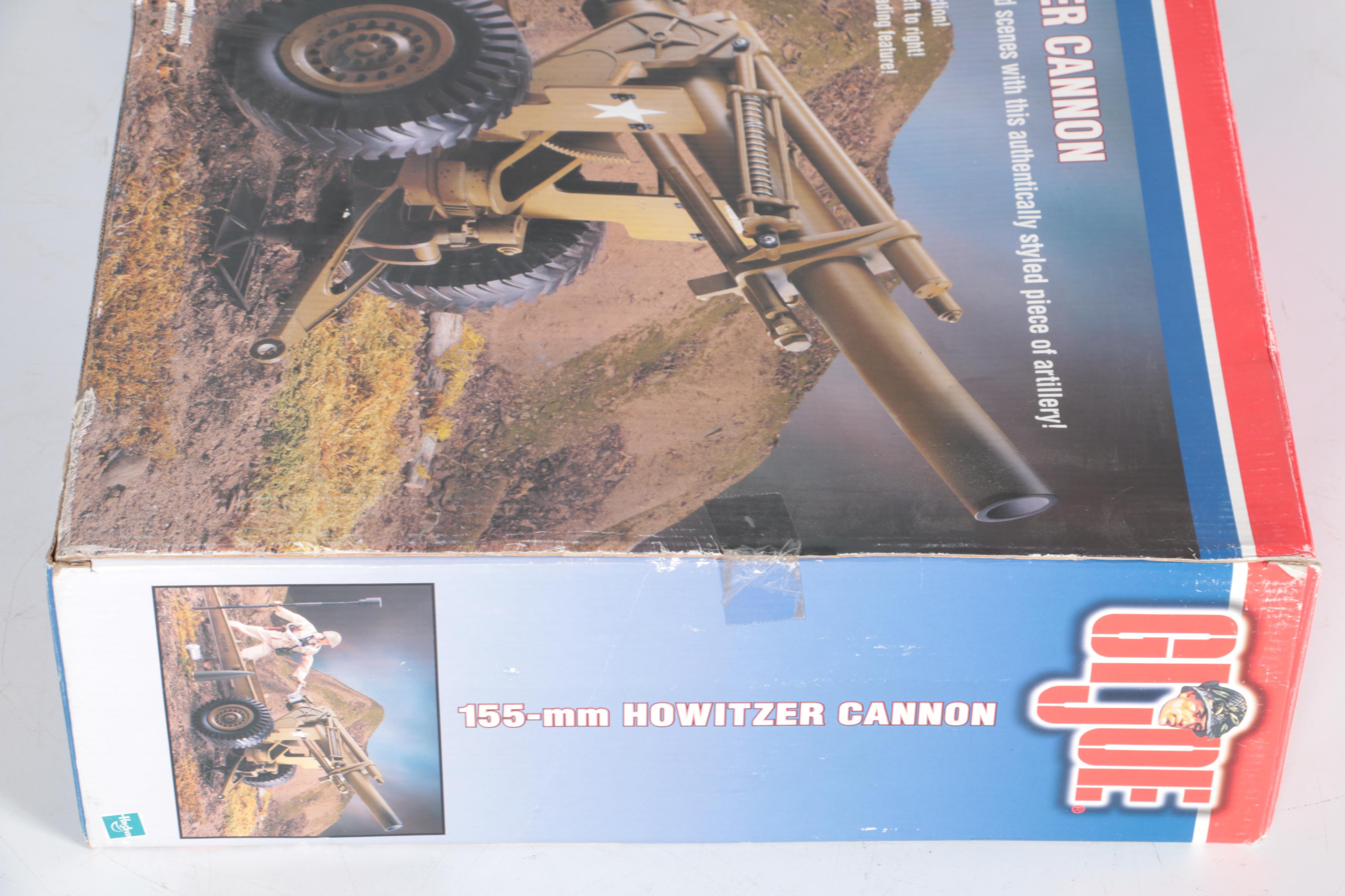 Hasbro G.I. Joe "Howitzer Cannon" and "Rhino G.P.V."
