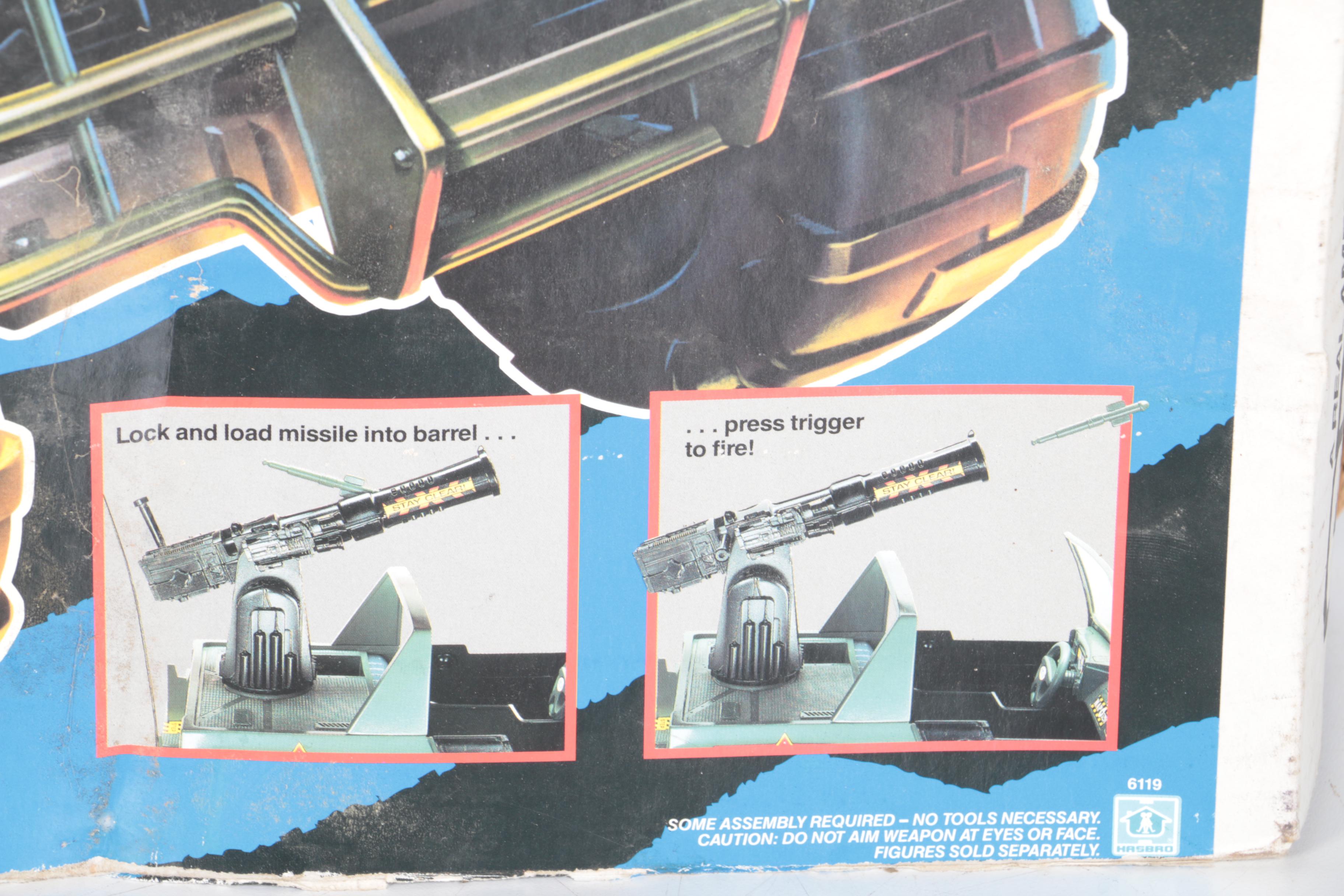 Hasbro G.I. Joe "Howitzer Cannon" and "Rhino G.P.V."