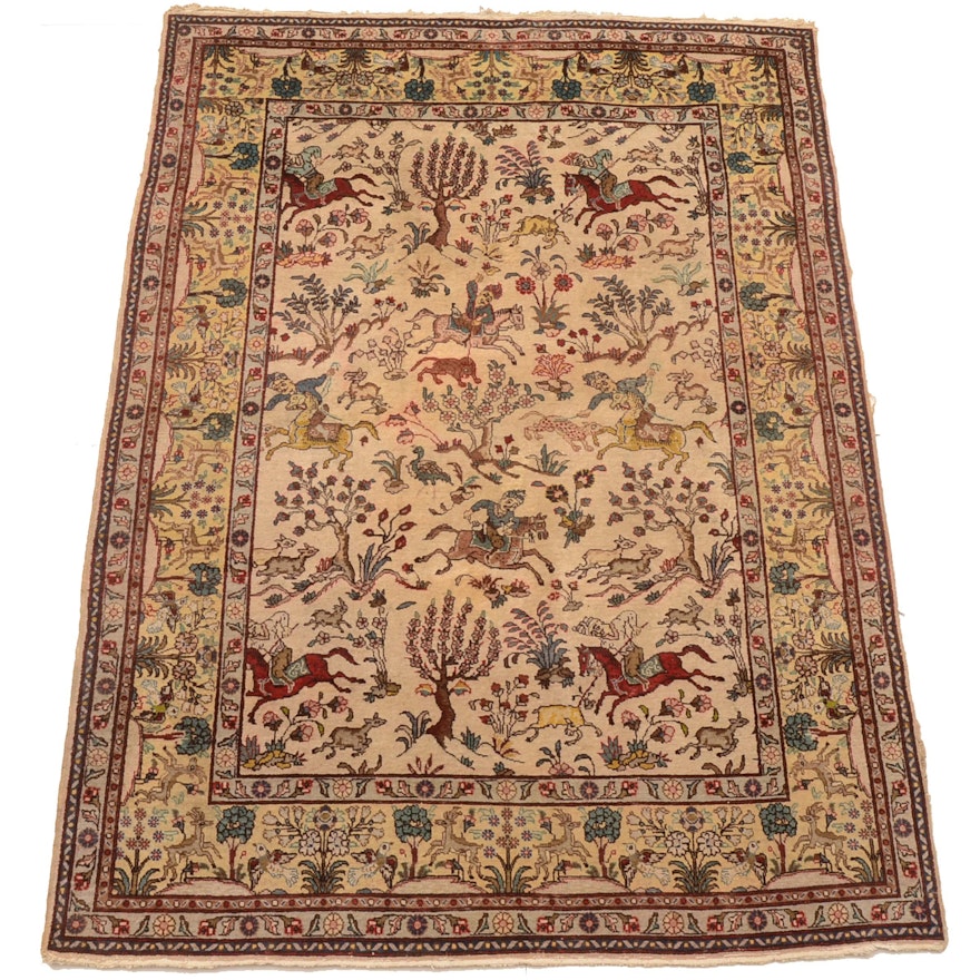 Vintage Floral Area Rug