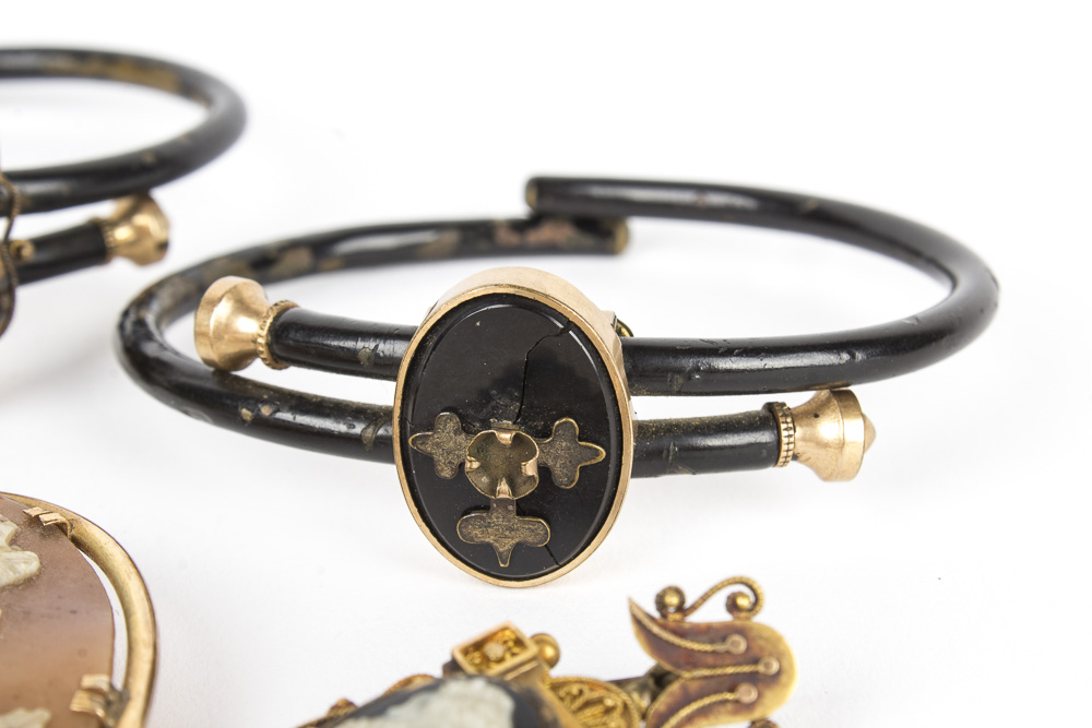 Cameo Costume Jewelry Collection Featuring Hamilton Watch