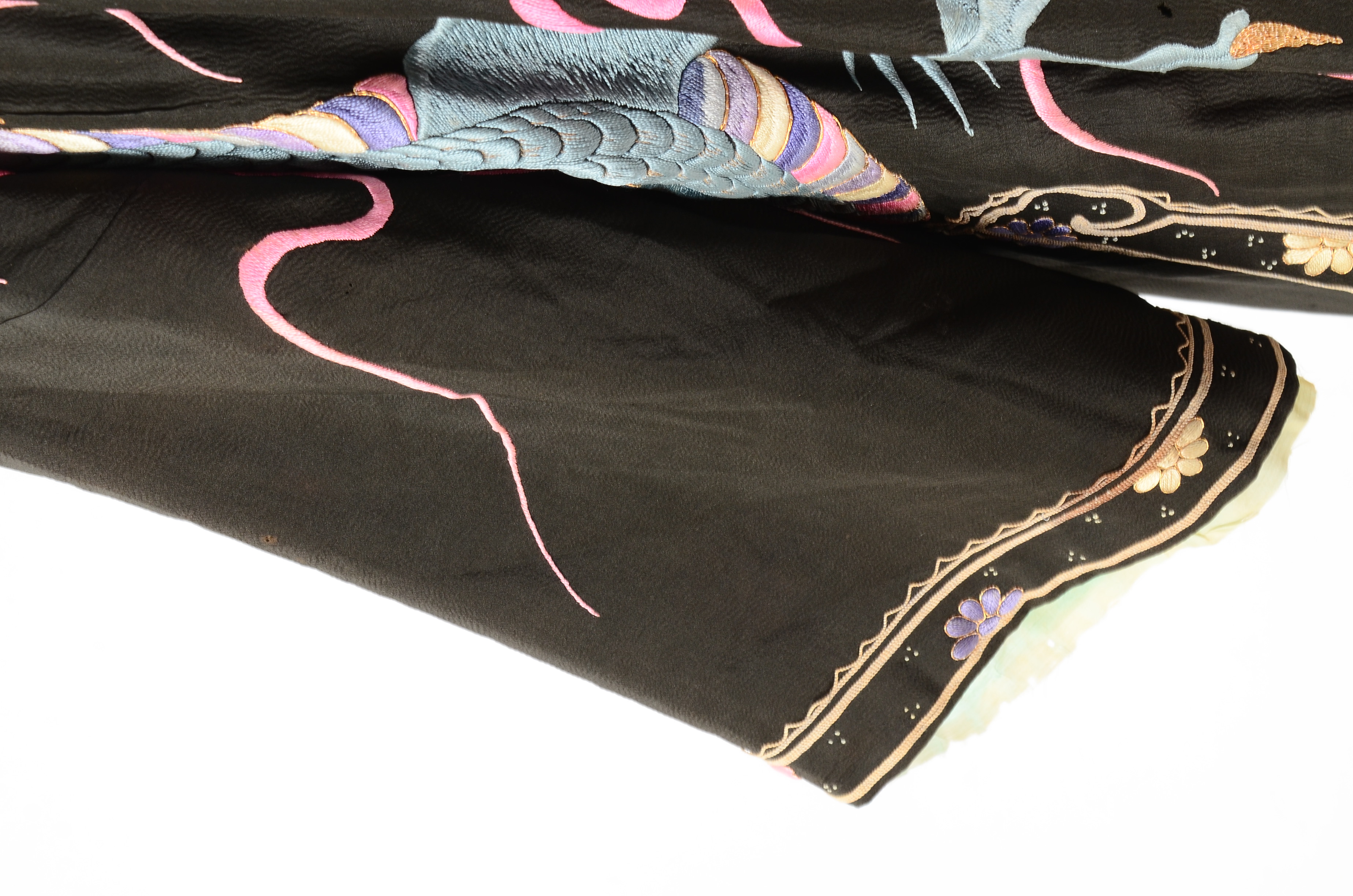 Chinese Robe with Dragon Embroidery