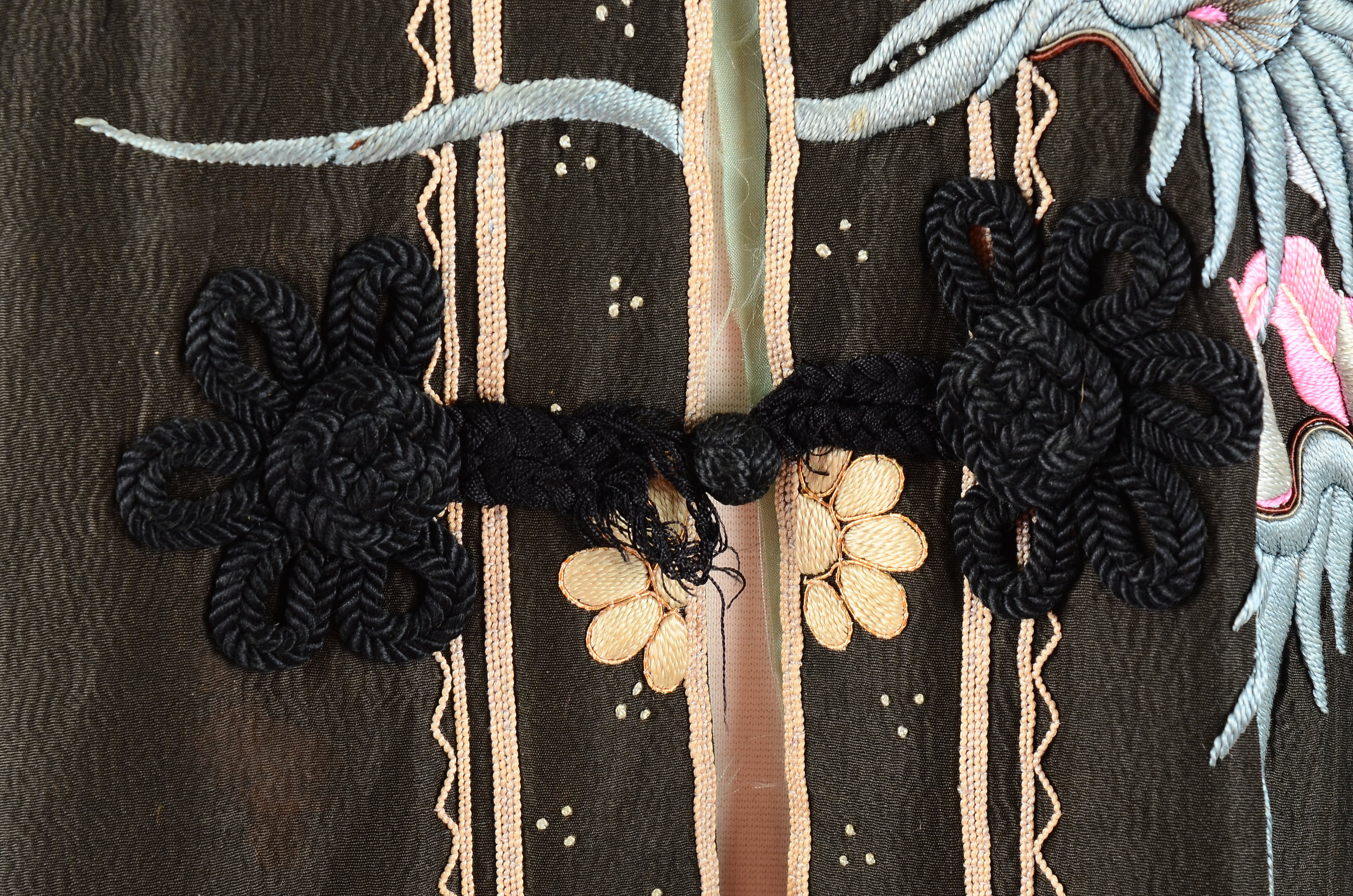 Chinese Robe with Dragon Embroidery