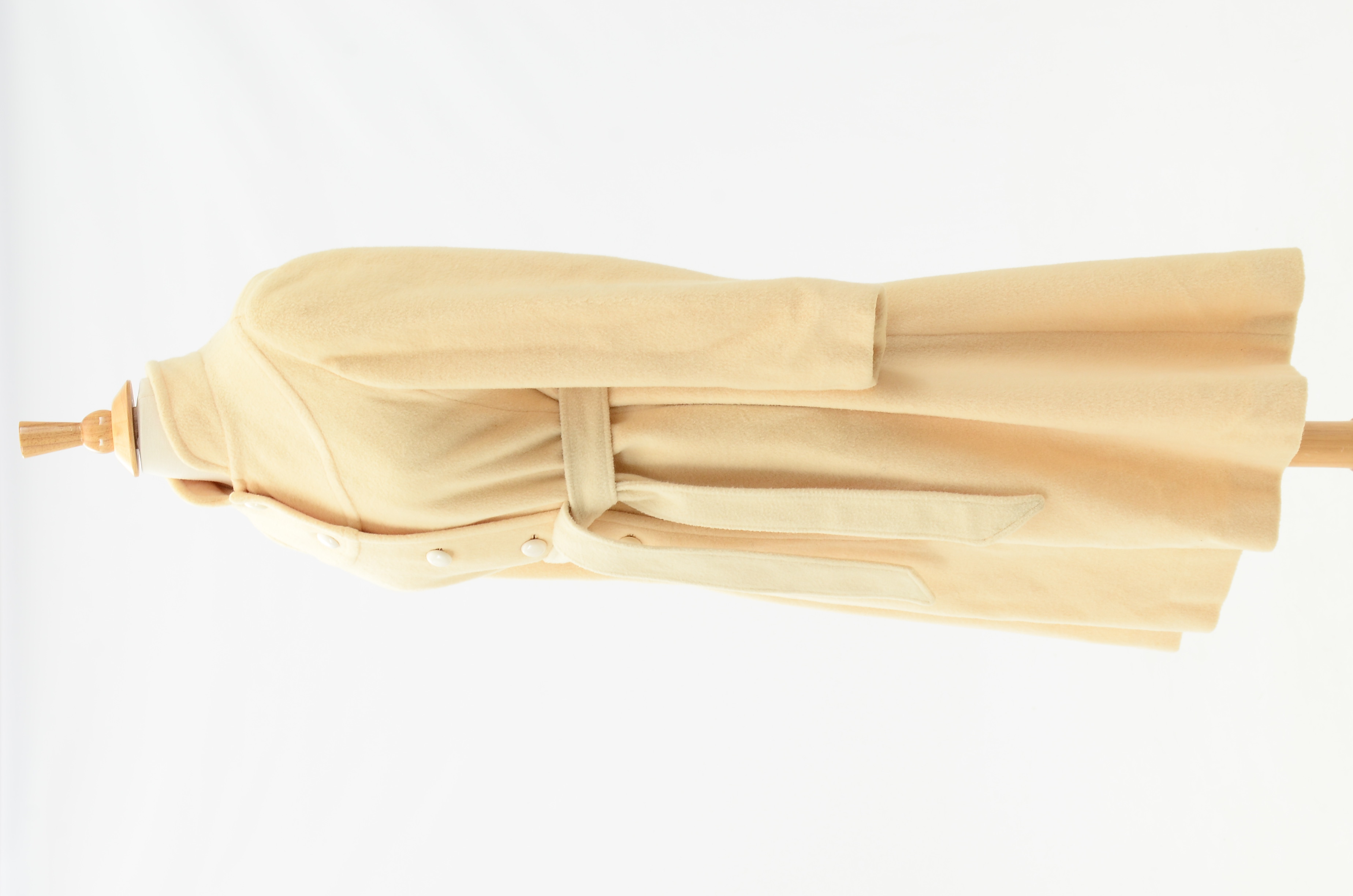 Vintage Winter White Wool Coat