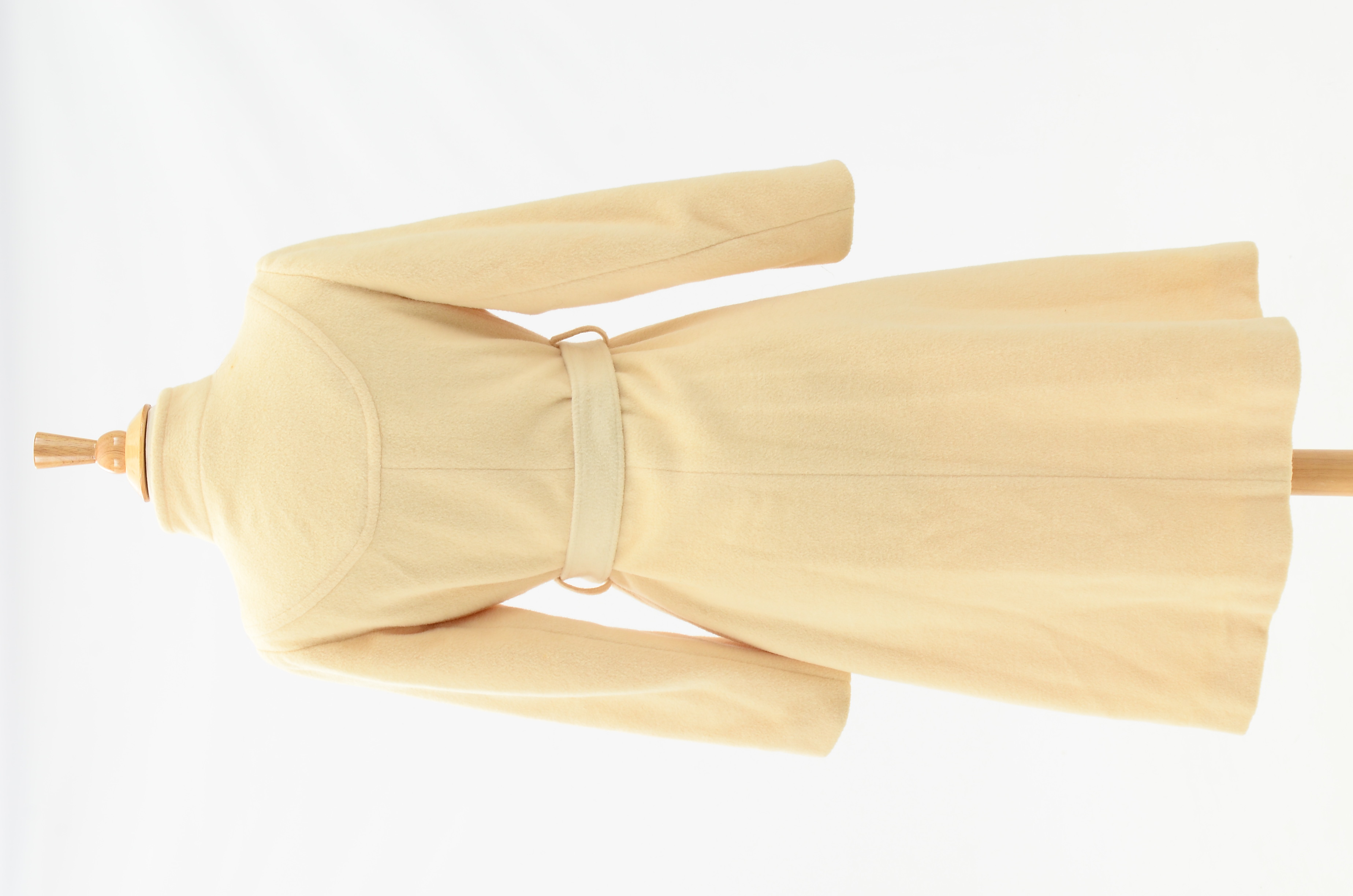 Vintage Winter White Wool Coat