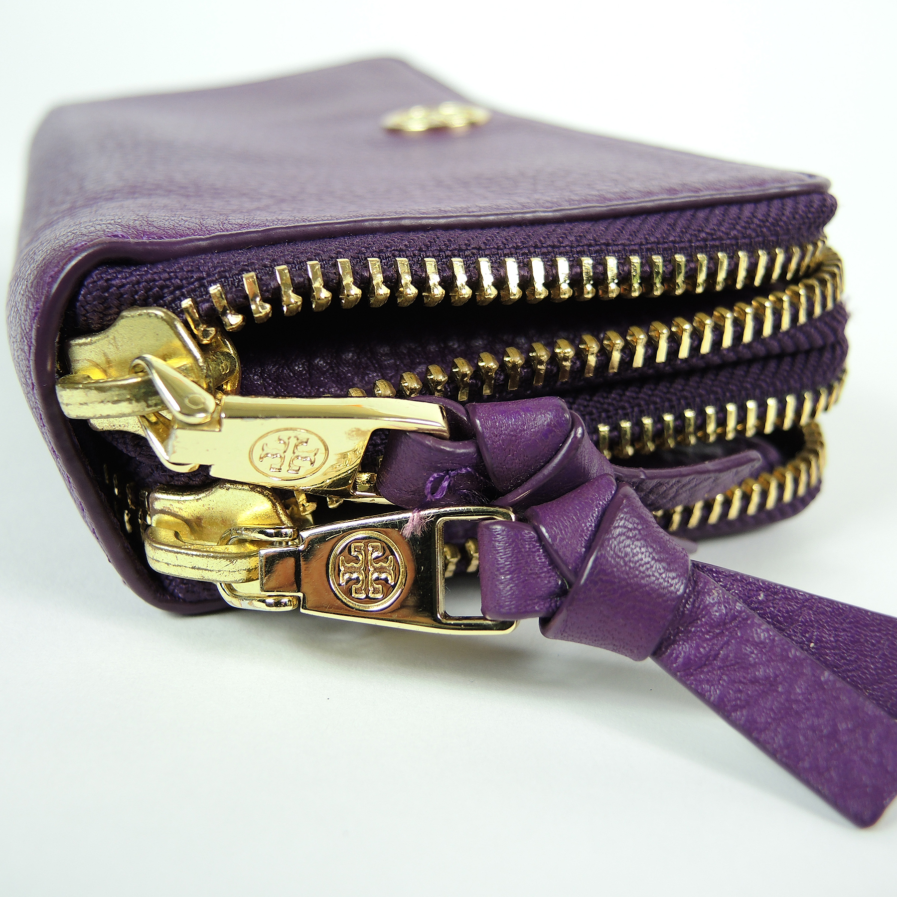 Chloé Leather Hobo Handbag and Tory Burch Wallet