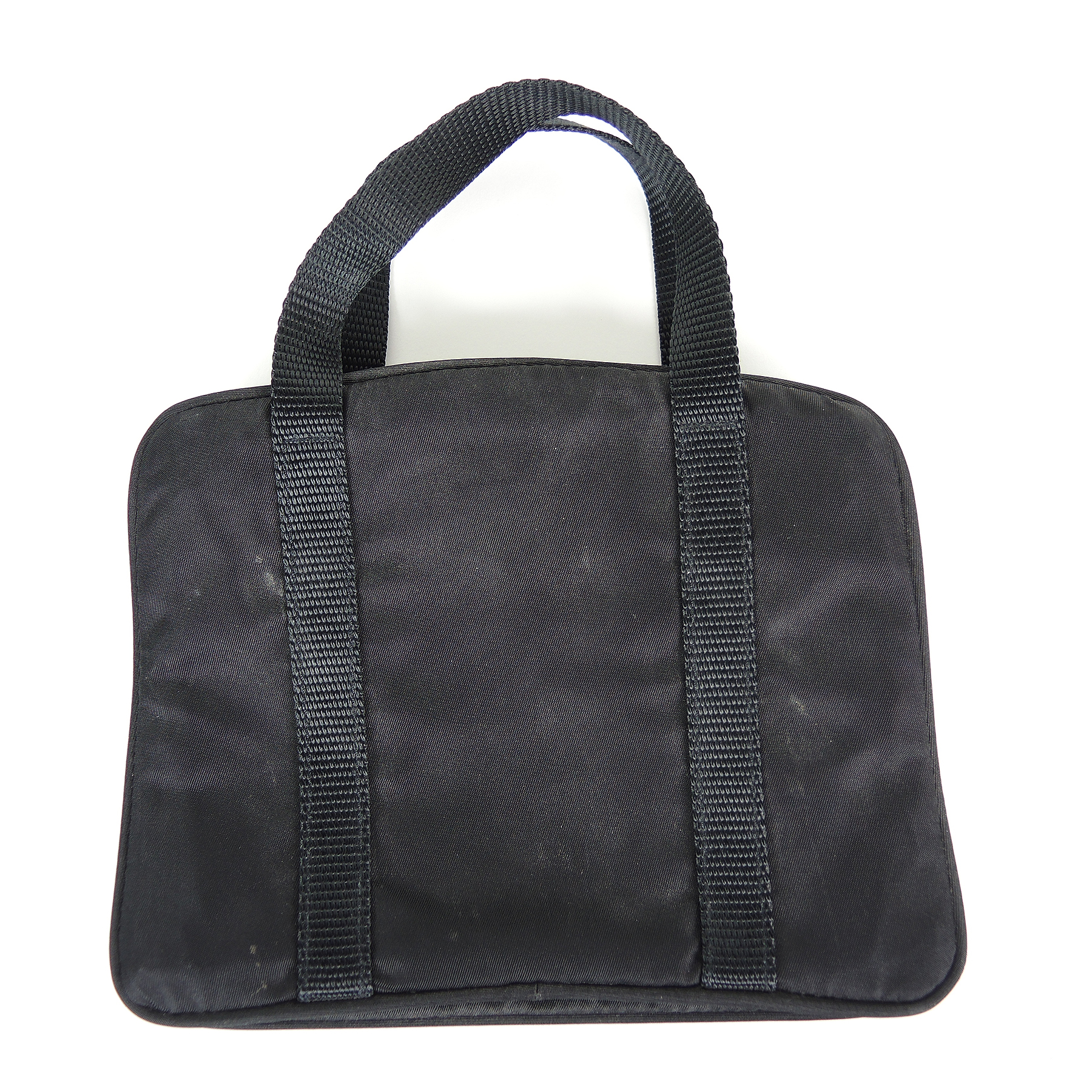 Prada Black Nylon Top Handle Bag