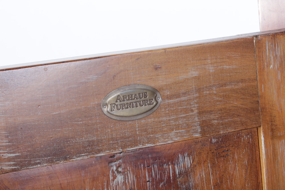 Arhaus Solid Wood Antique-Style Armoire