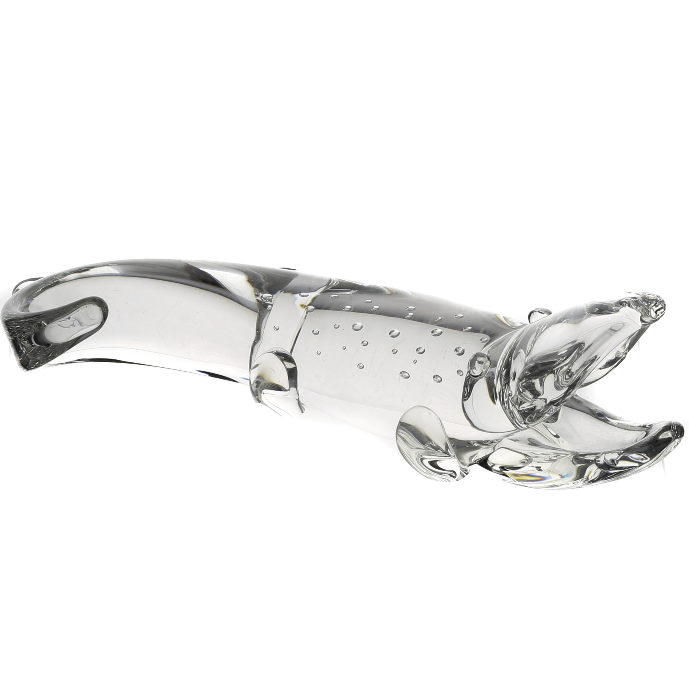 Steuben Glass Alligator Figurine