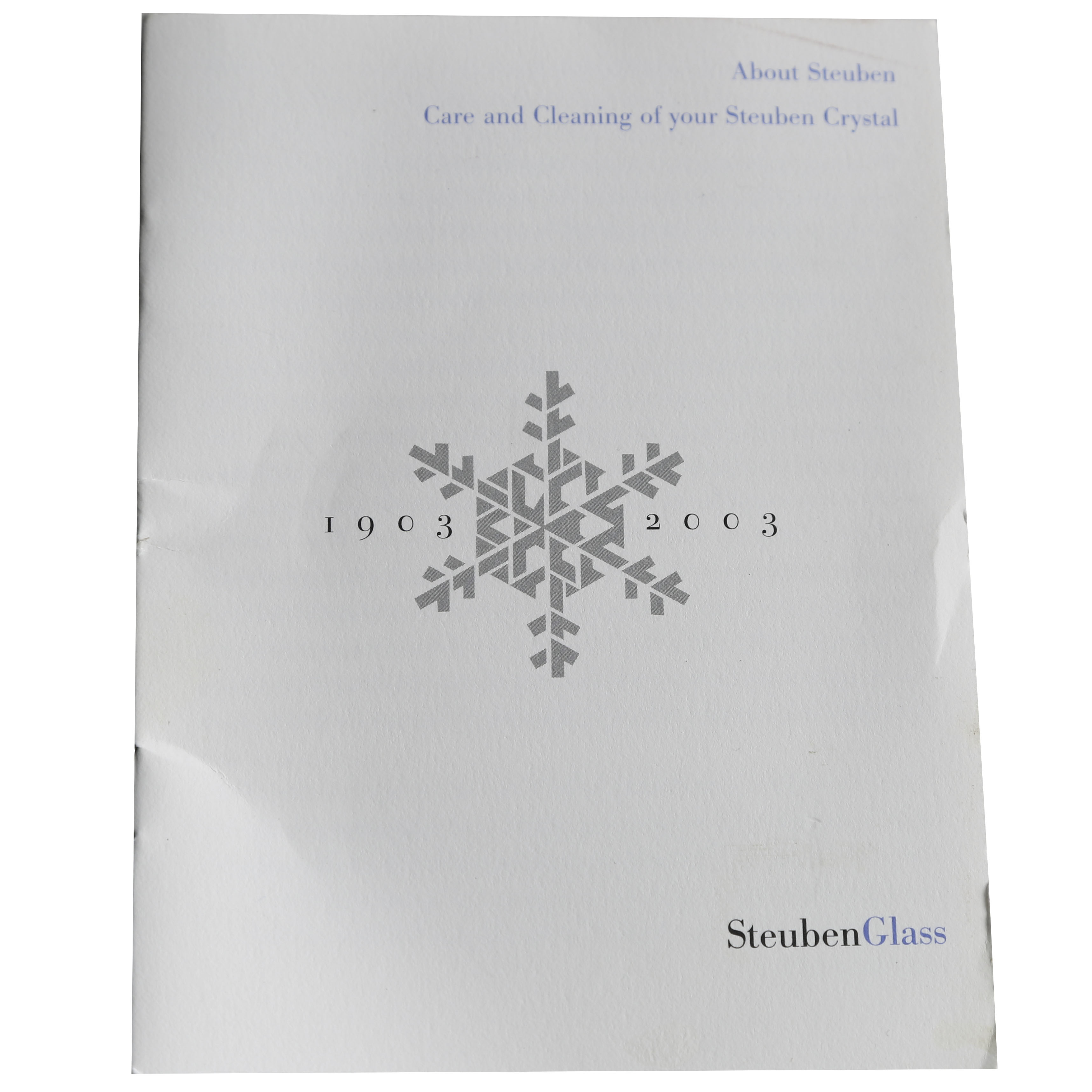 Steuben Glass Alligator Figurine