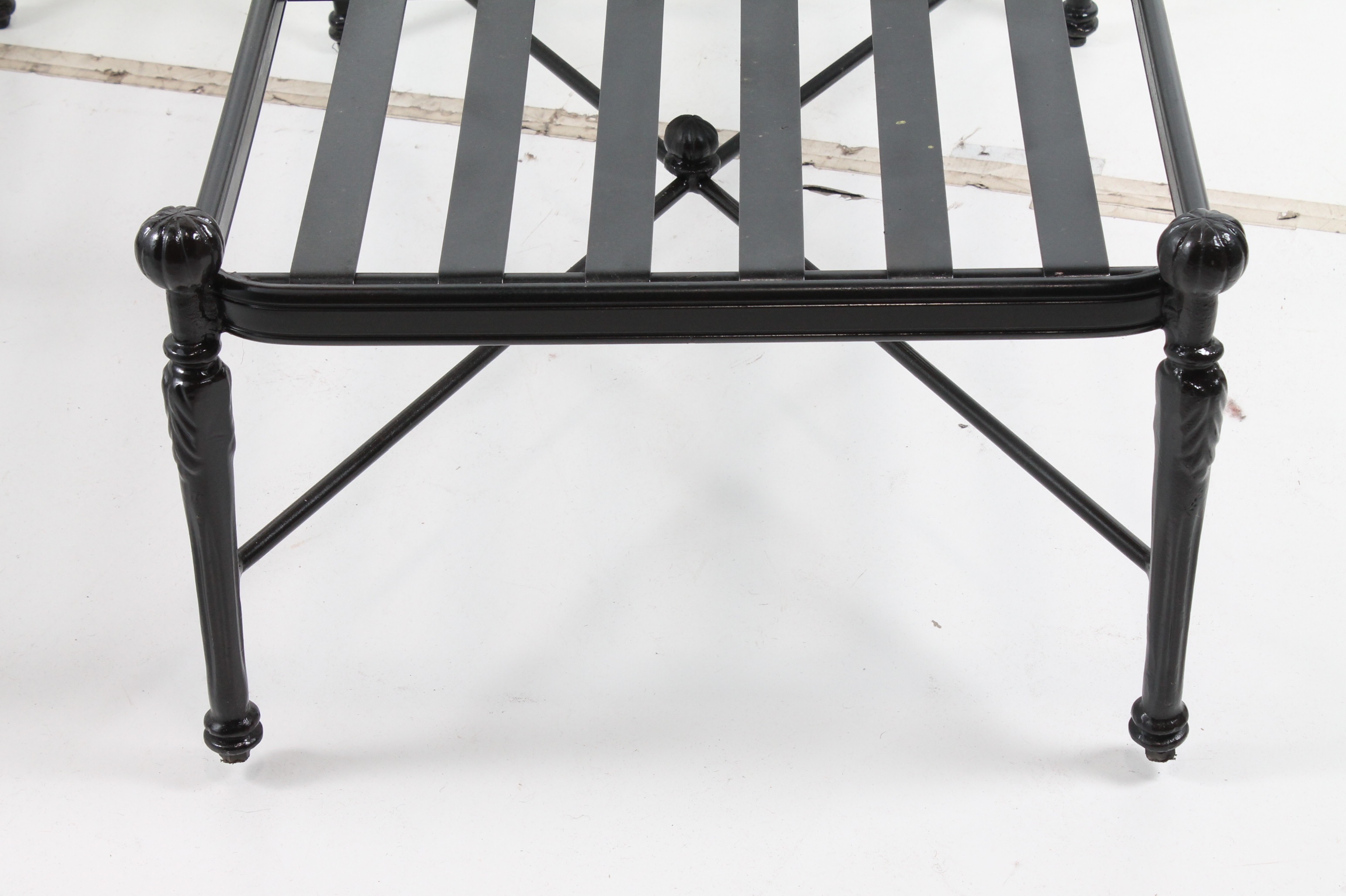 Frontgate Cast Metal Patio Chaise Lounge Chairs