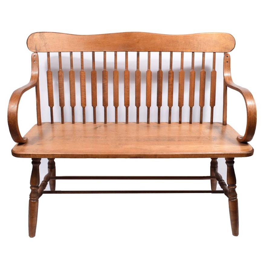Colonial Revival Style Bench