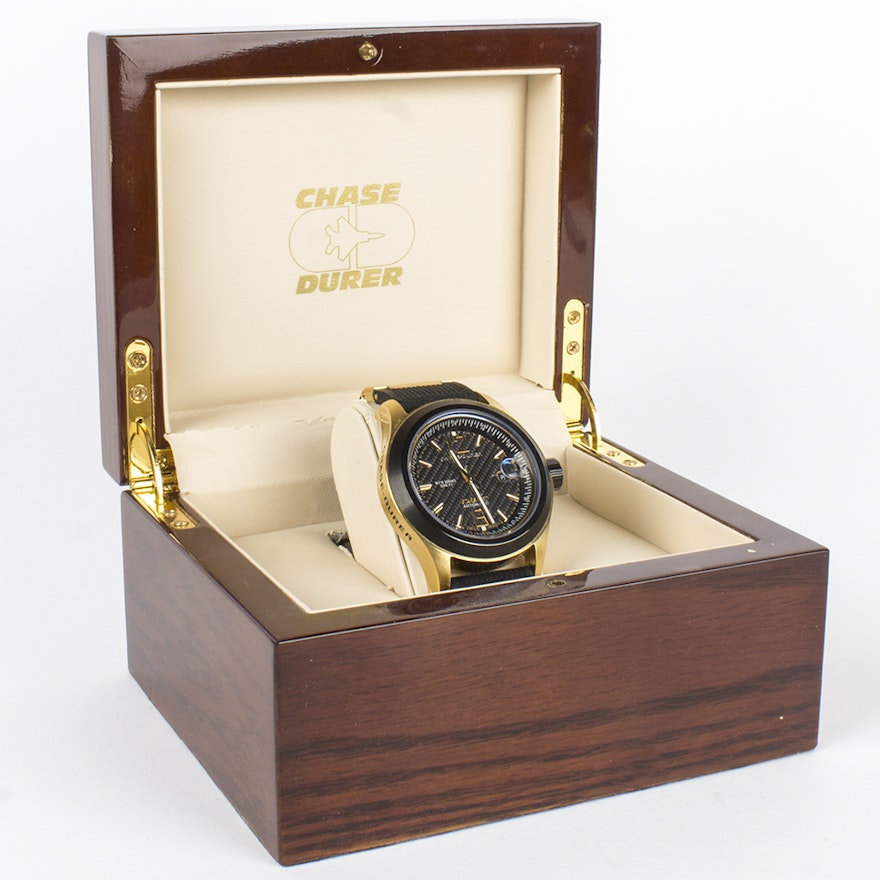 Chase Durer Limited Edition Starburst Skeleton Wristwatch