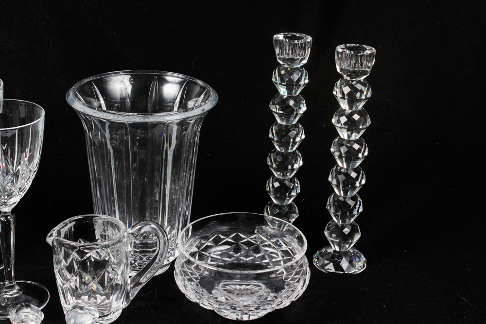 Waterford Crystal and More Crystal Tableware Collection