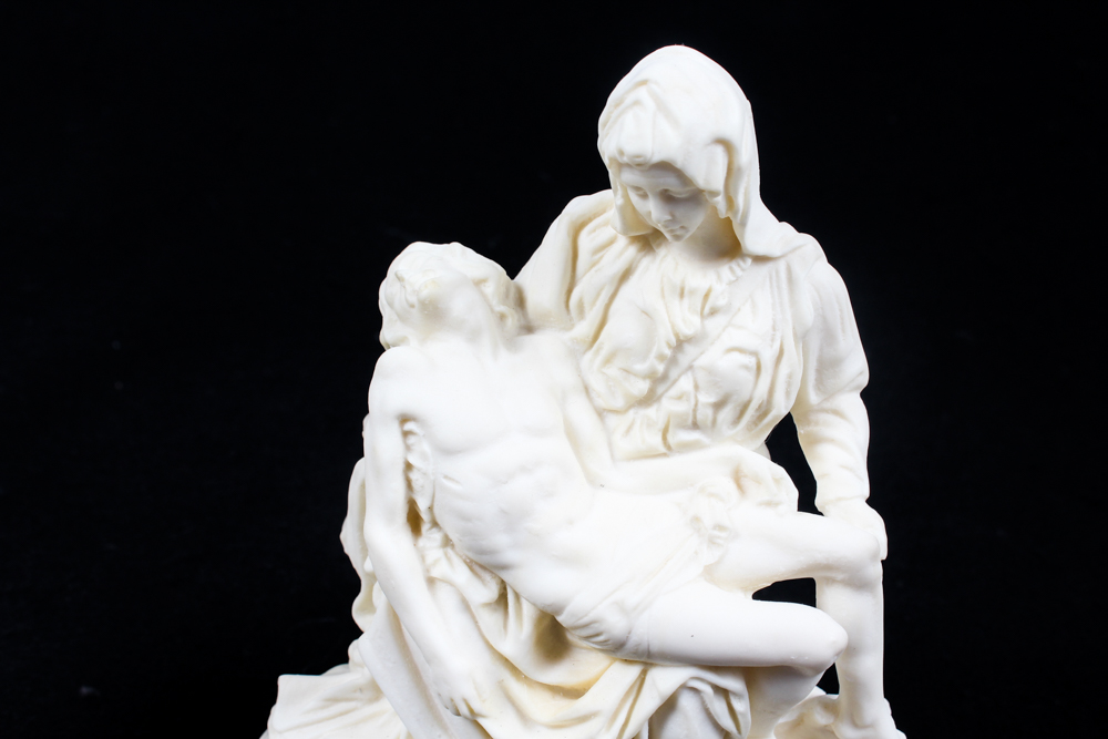 R. Leoni and A Santini Cast Resin Sculptures