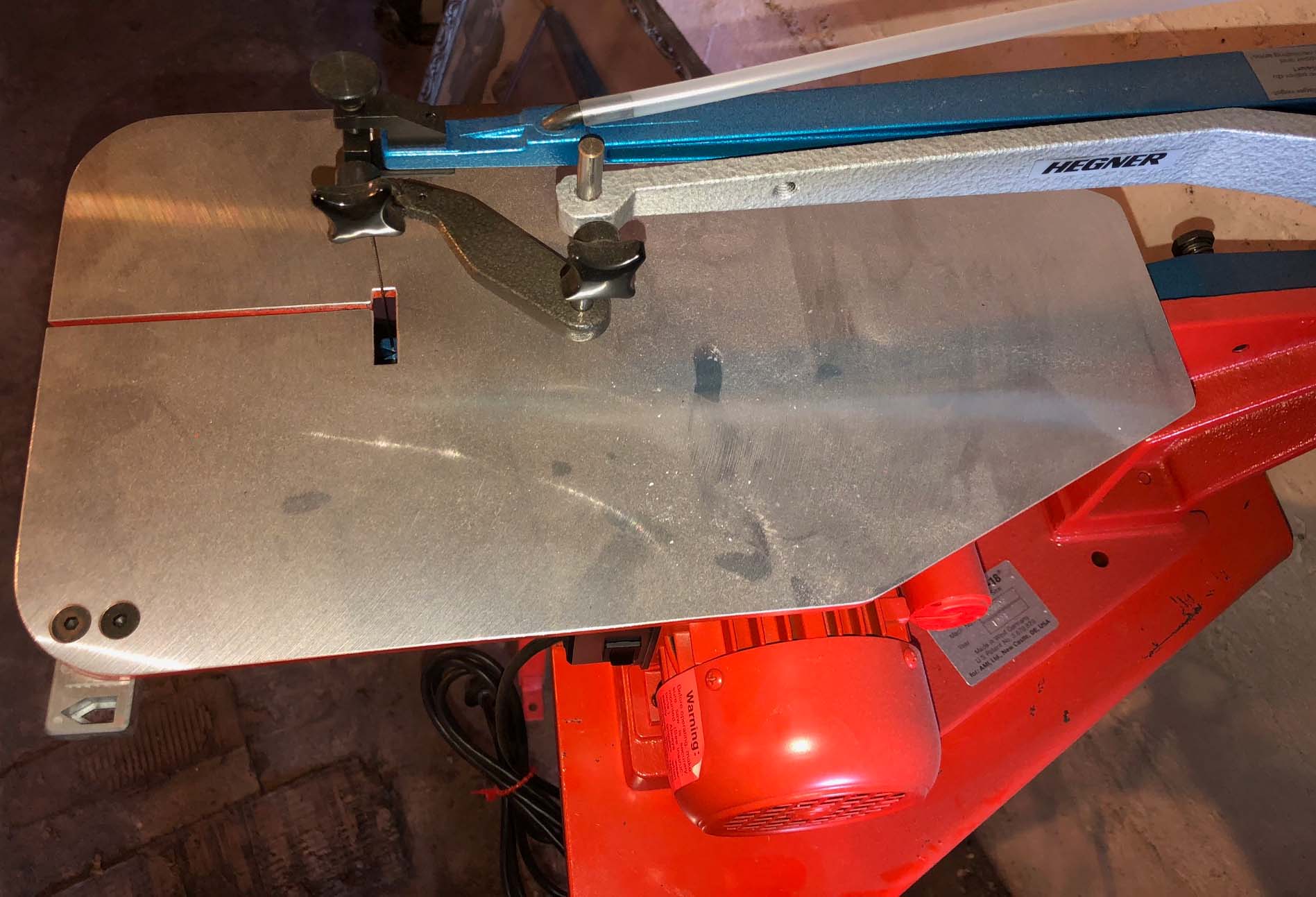 Hegner Multimax-18 Universal Precision Scroll Saw