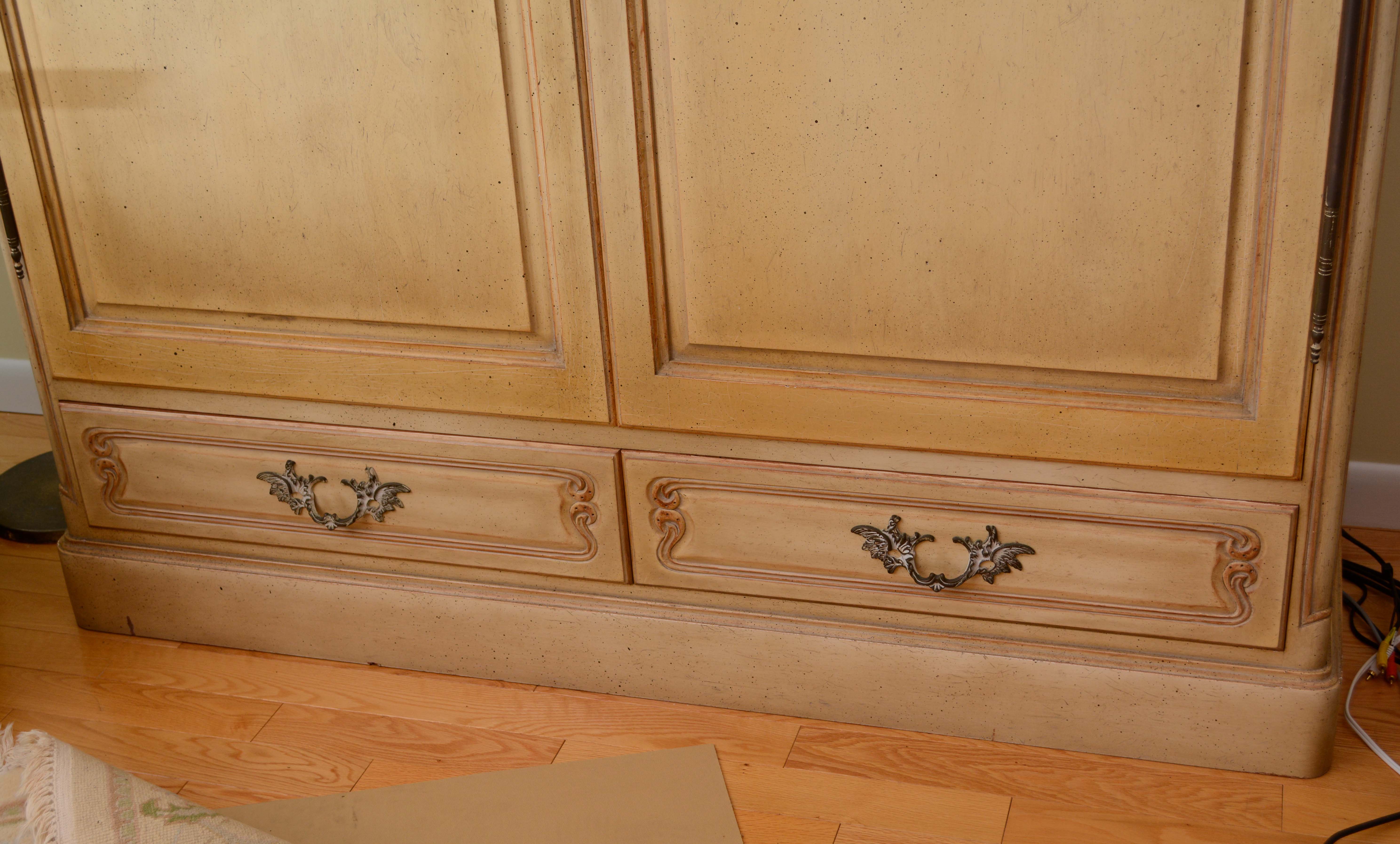 French Provencial Style Armoire by Meldan